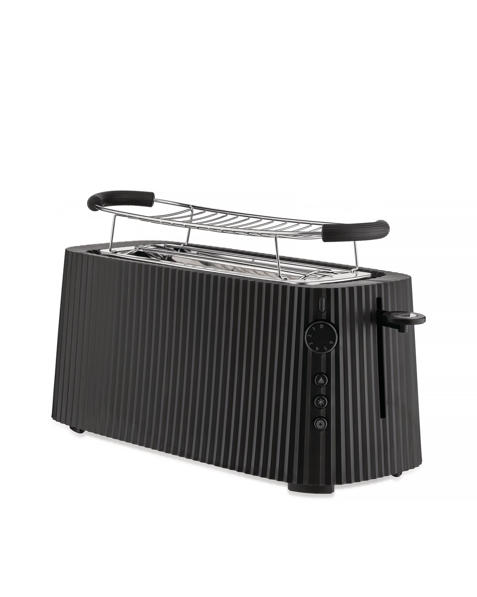 Alessi Plissé Long Double Compartment Toaster