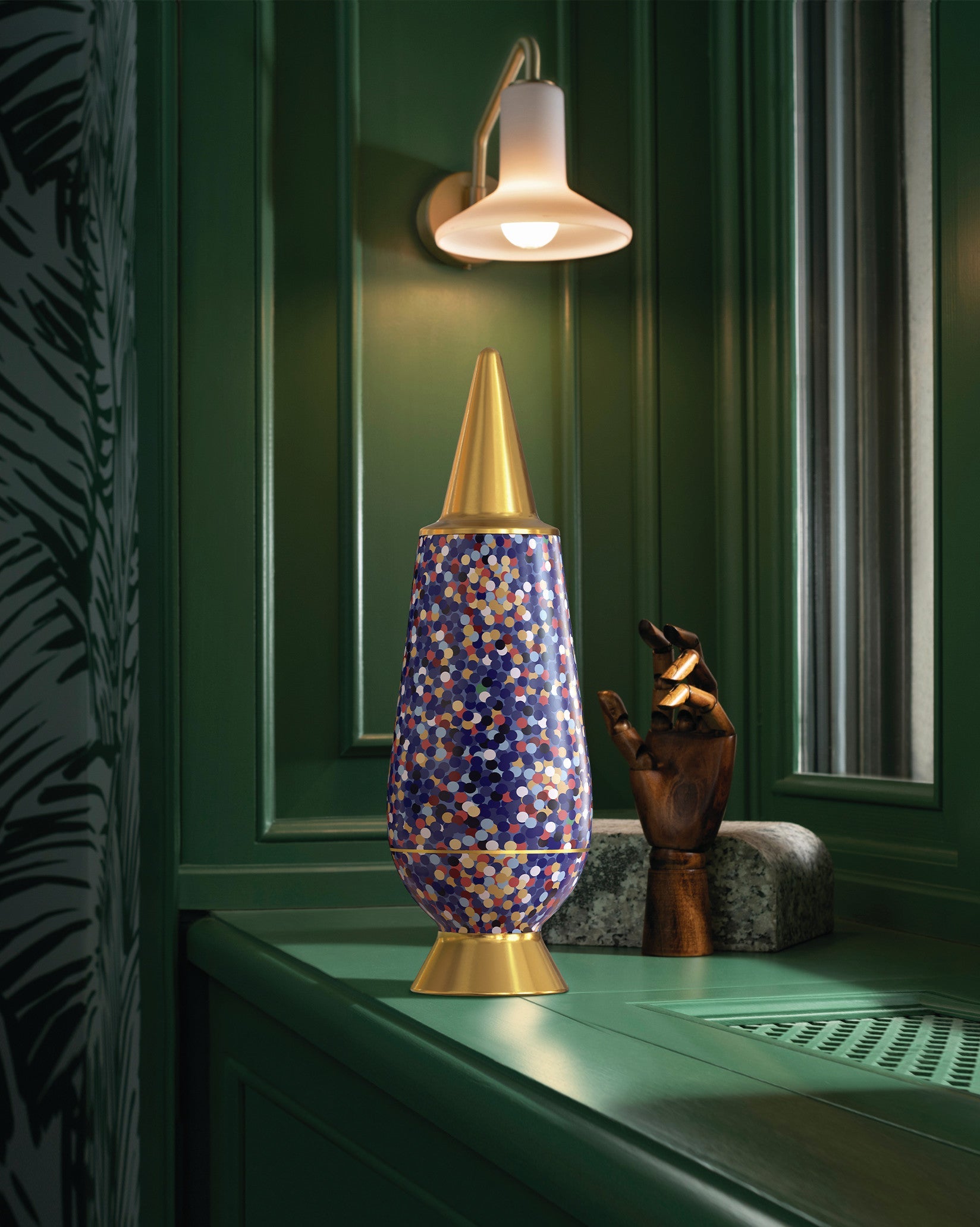 Alessi 100% make-up Proust 100 Vase With Lid