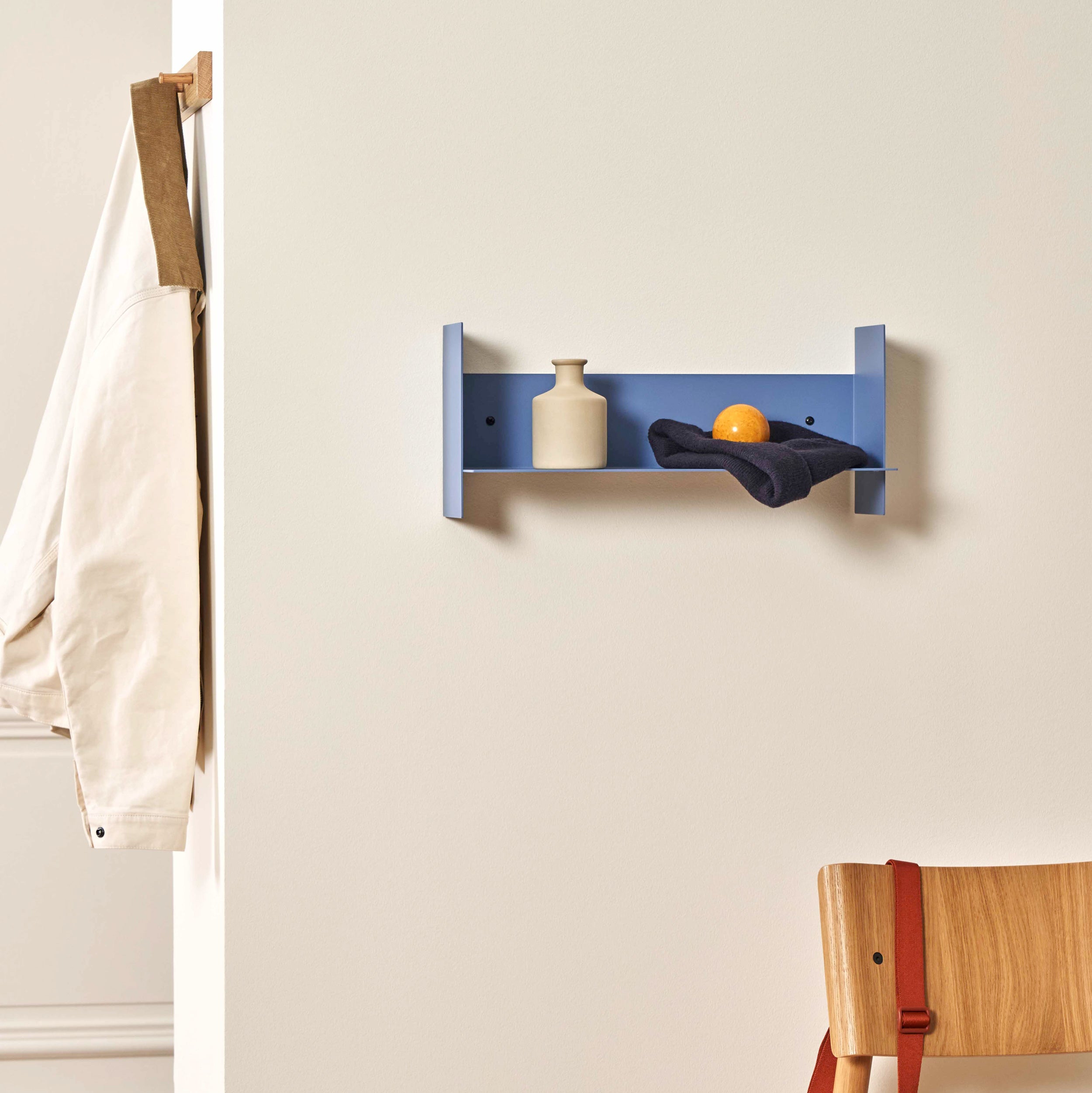 Tiptoe Pli Steel Wall Shelf - 30 to 60 cm