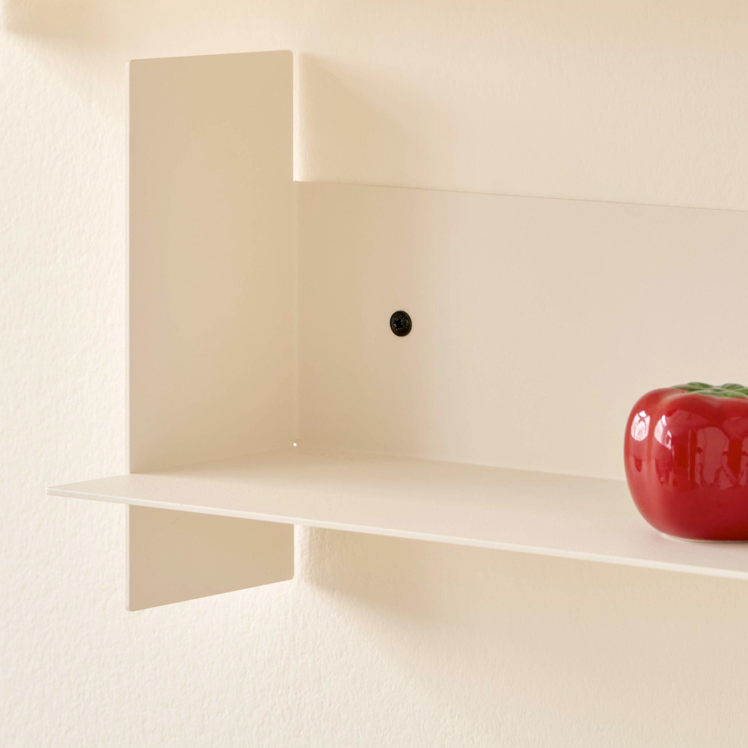 Tiptoe Pli Steel Wall Shelf - 30 to 60 cm