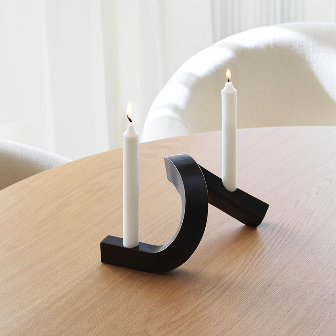 Normann Copenhagen Crooked Candlestick Two