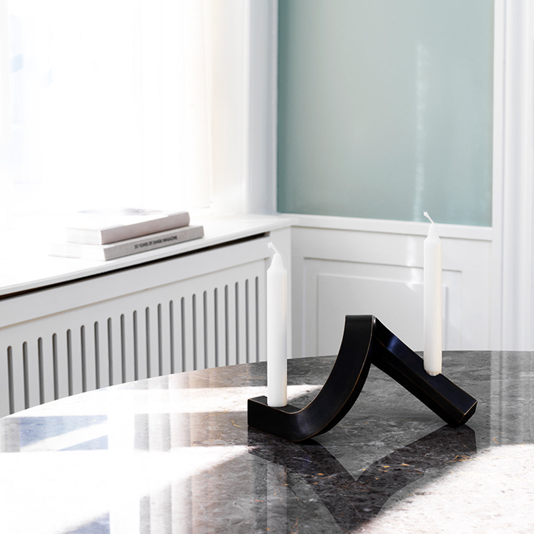 Normann Copenhagen Crooked Candlestick Two