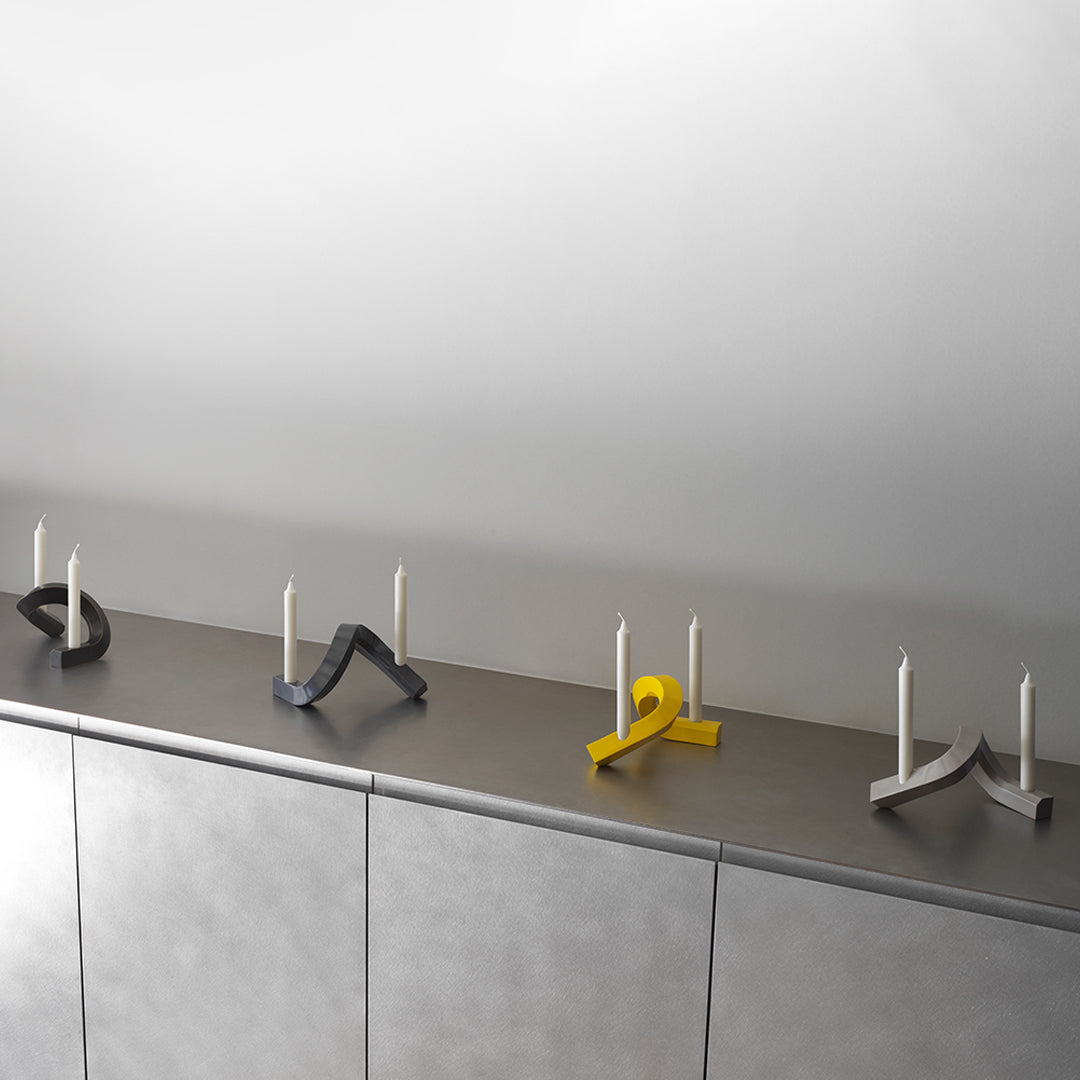 Normann Copenhagen Crooked Candlestick Two