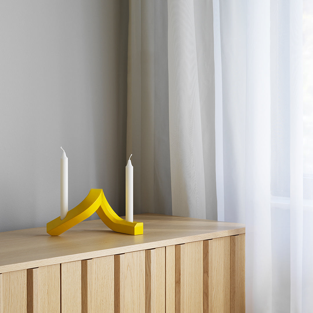 Normann Copenhagen Crooked Candlestick Two