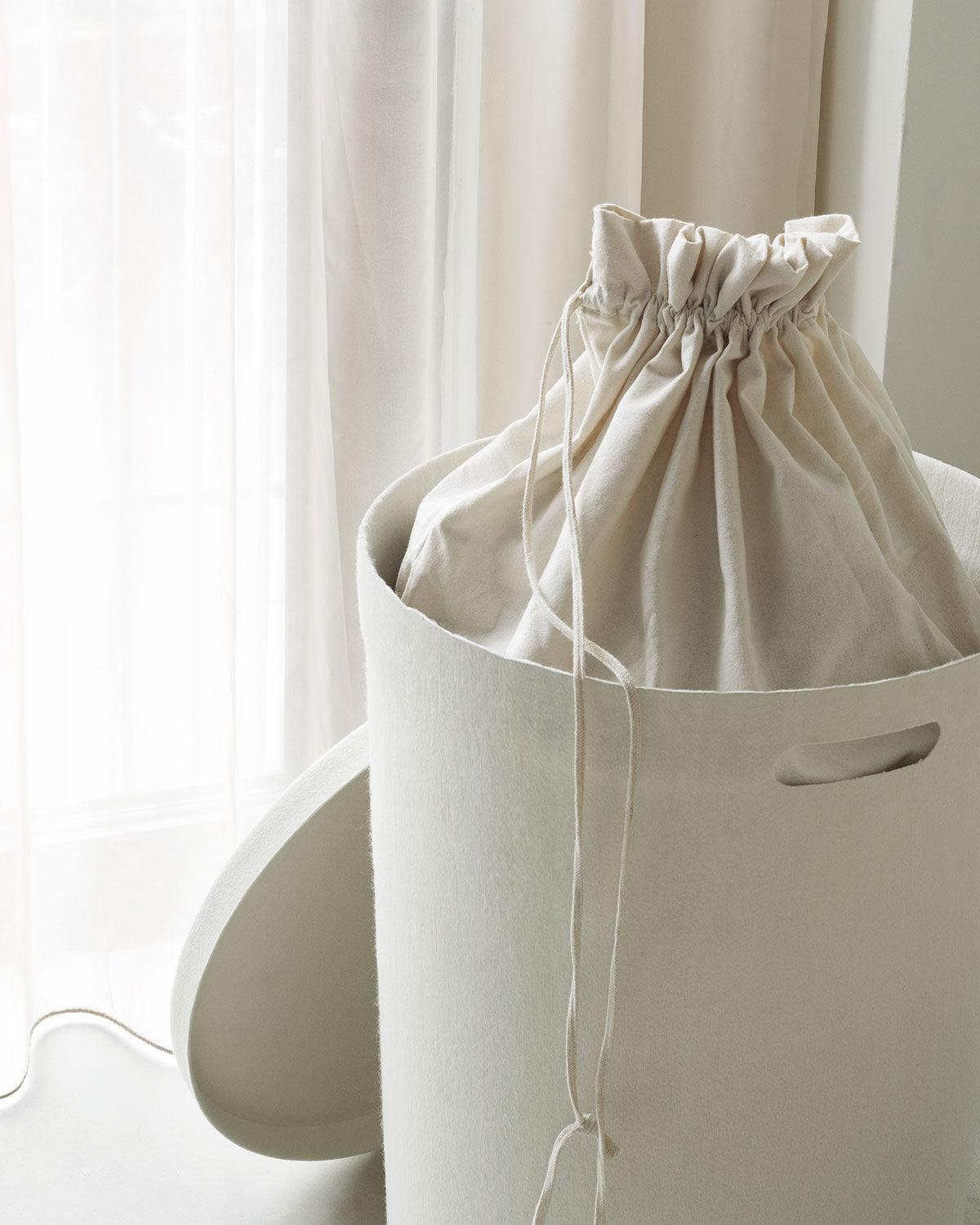 Normann Copenhagen Hide Basket Cotton Liner