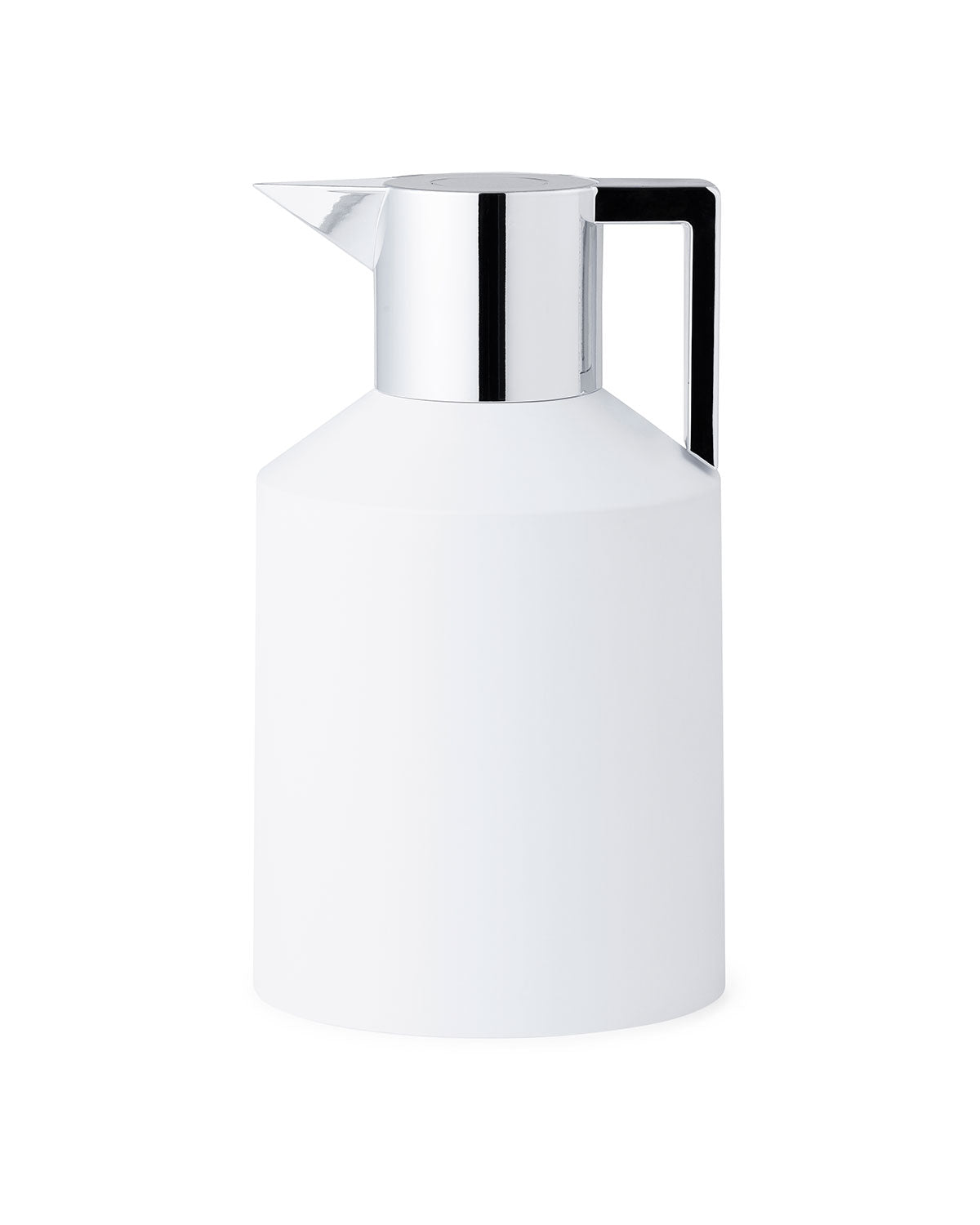 Normann Copenhagen Geo Vacuum Jug 1.5 L Large White/Silver