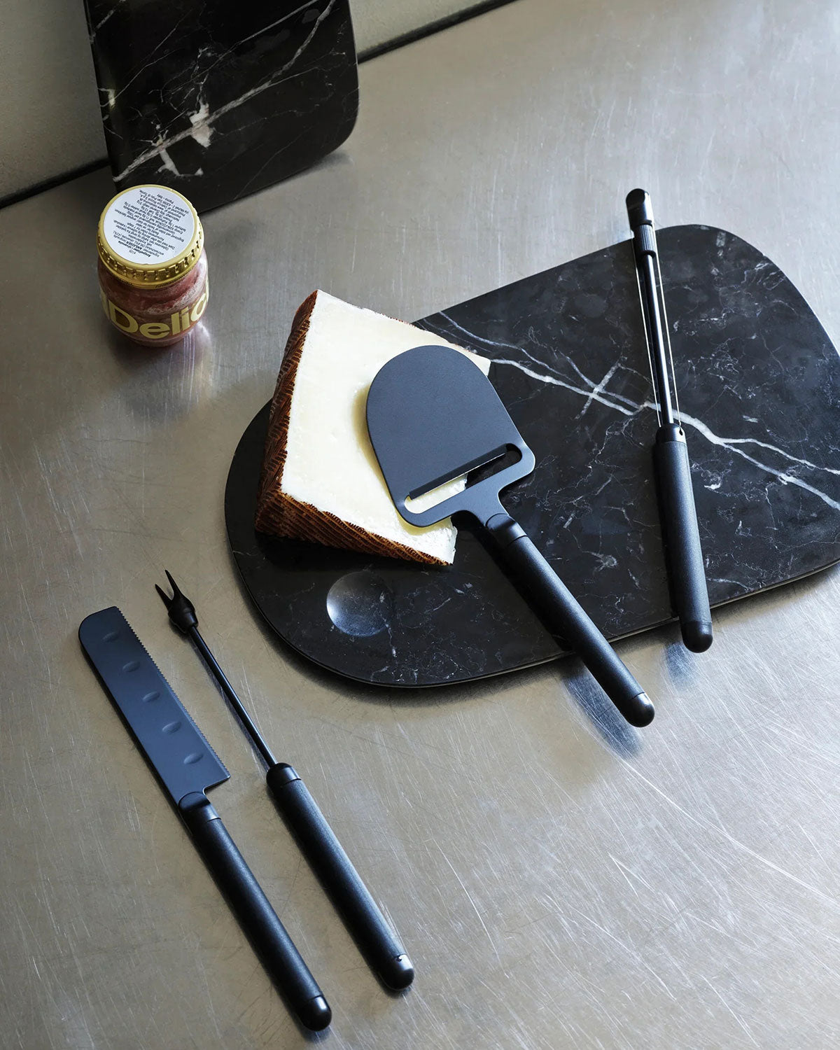 Normann Copenhagen Pebble Cheese Plane Black