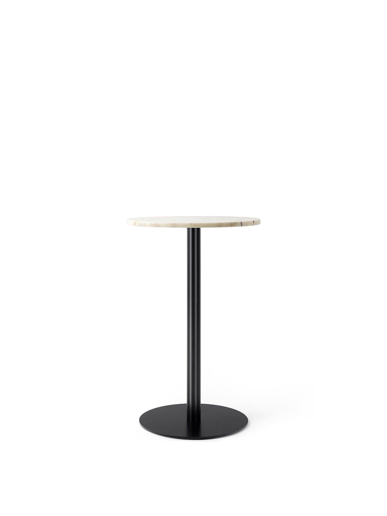 Audo Harbour Column Table, Round With Circular Base - 3 Heights