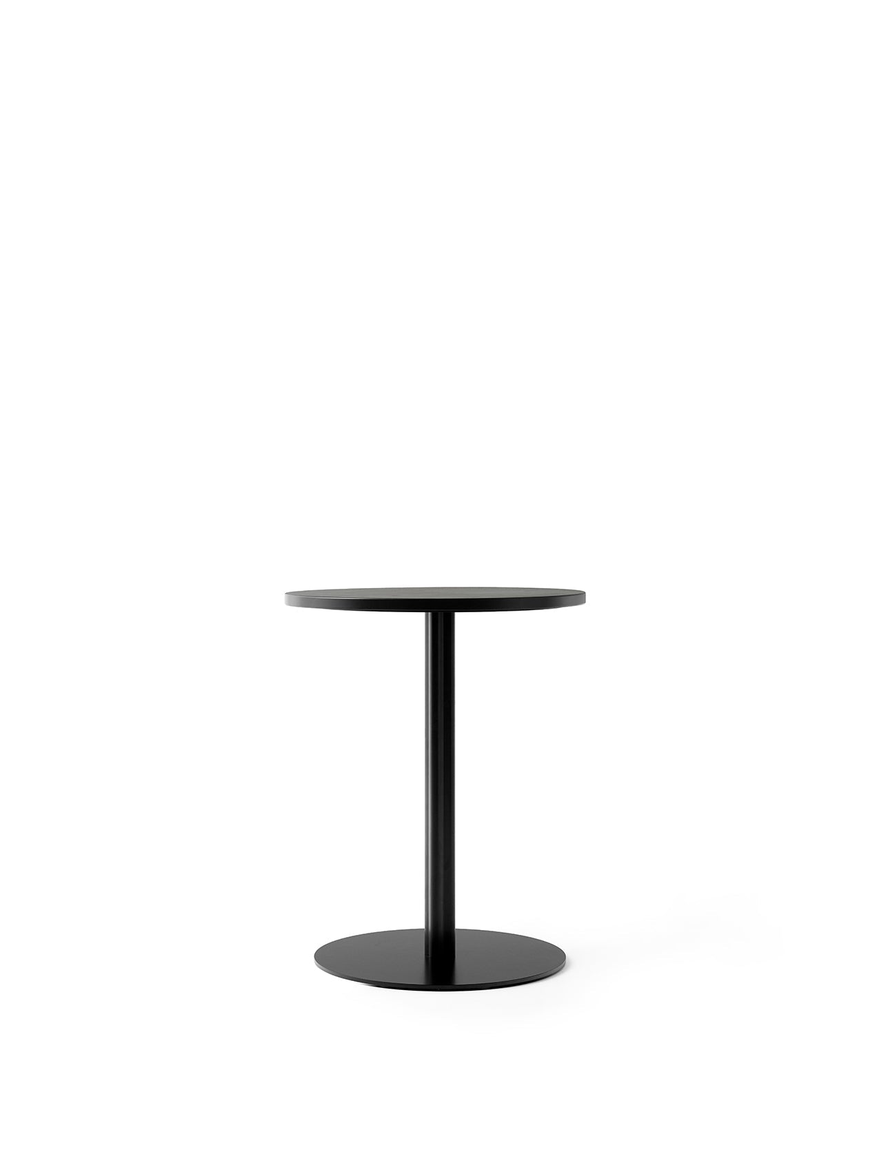 Audo Harbour Column Table, Round With Circular Base - 3 Heights