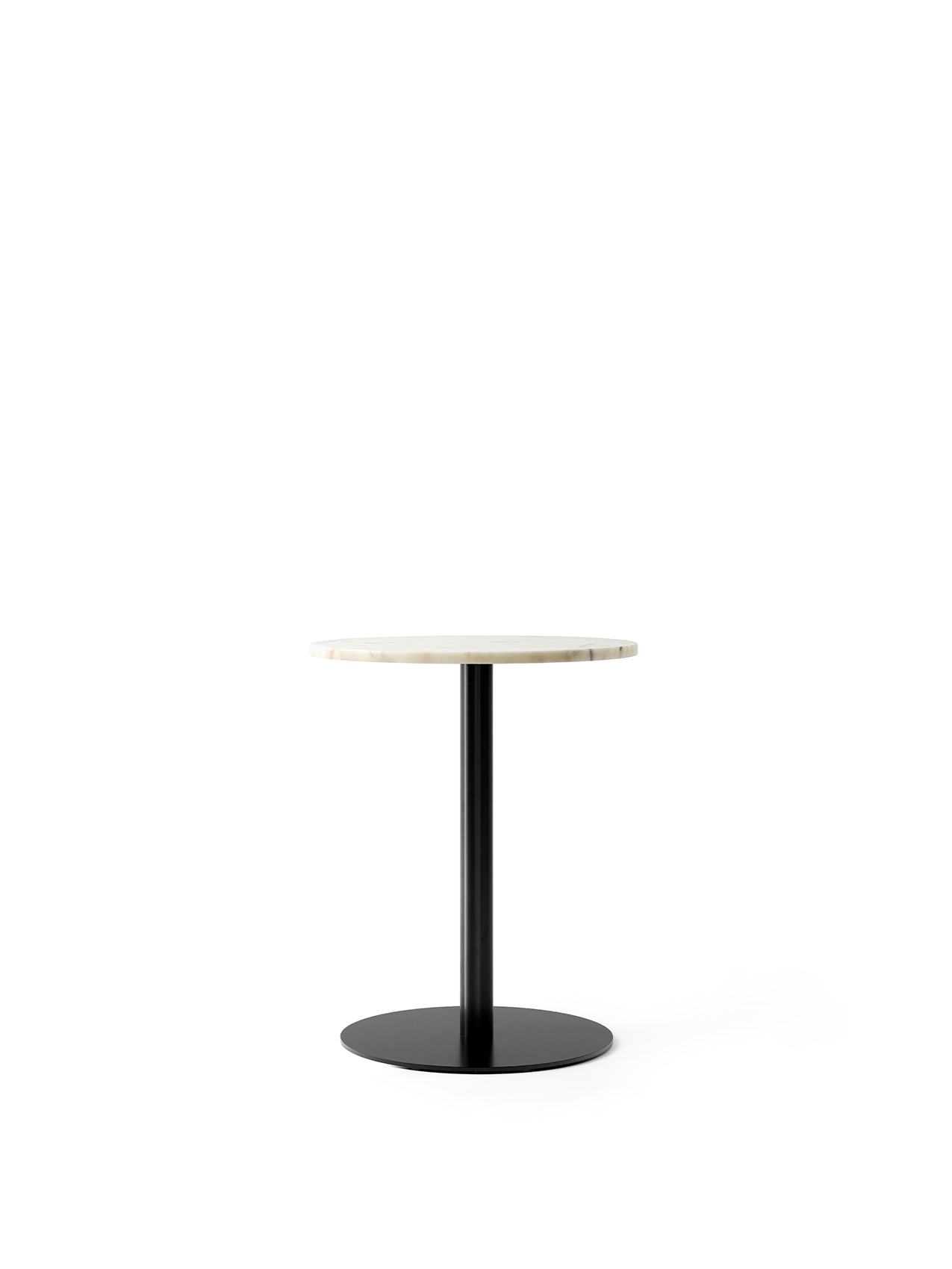 Audo Harbour Column Table, Round With Circular Base - 3 Heights