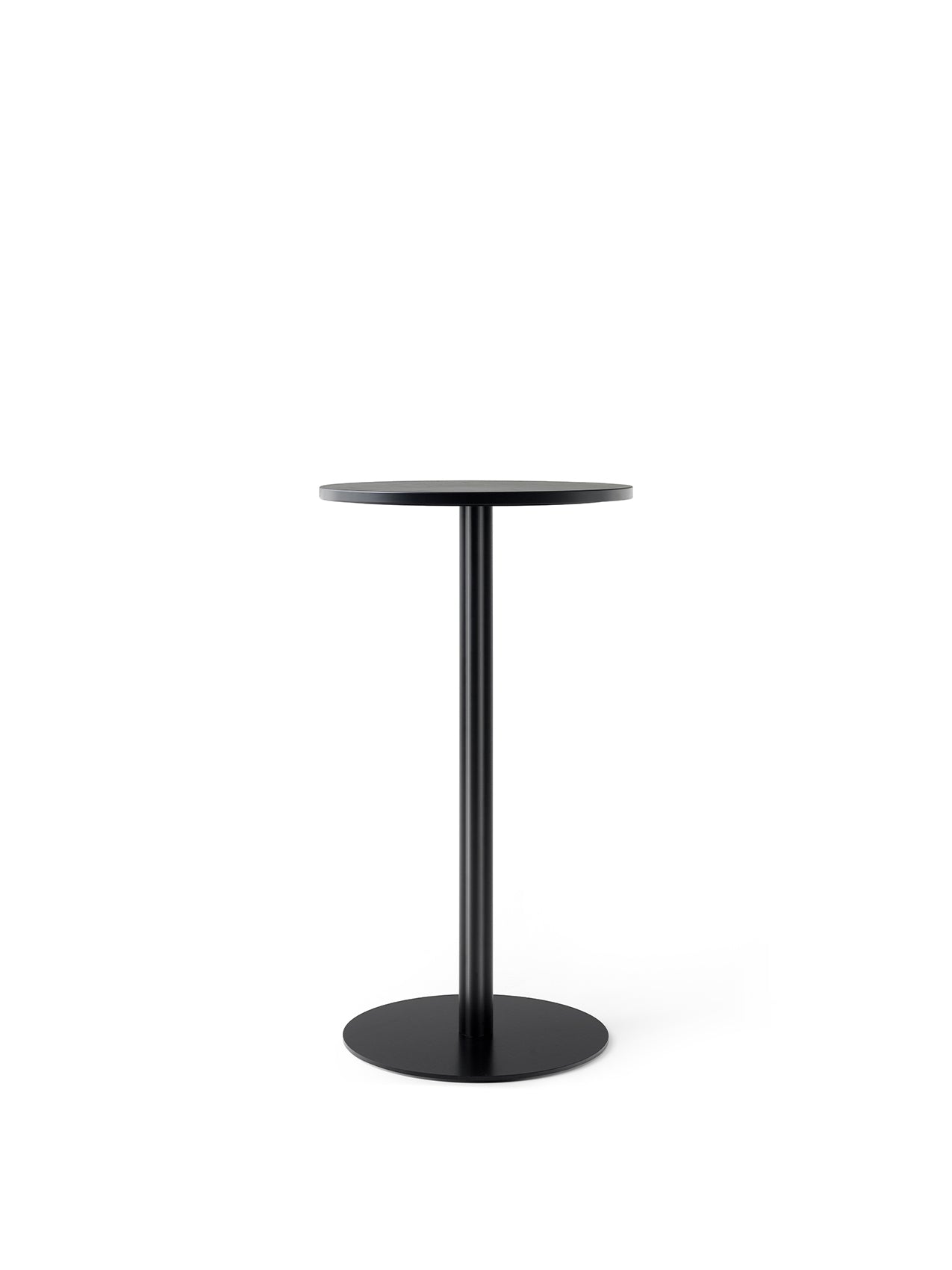 Audo Harbour Column Table, Round With Circular Base - 3 Heights