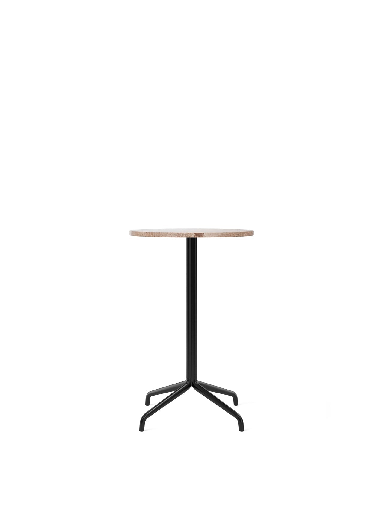 Audo Harbour Column Table, Round With Star Base - 3 Heights