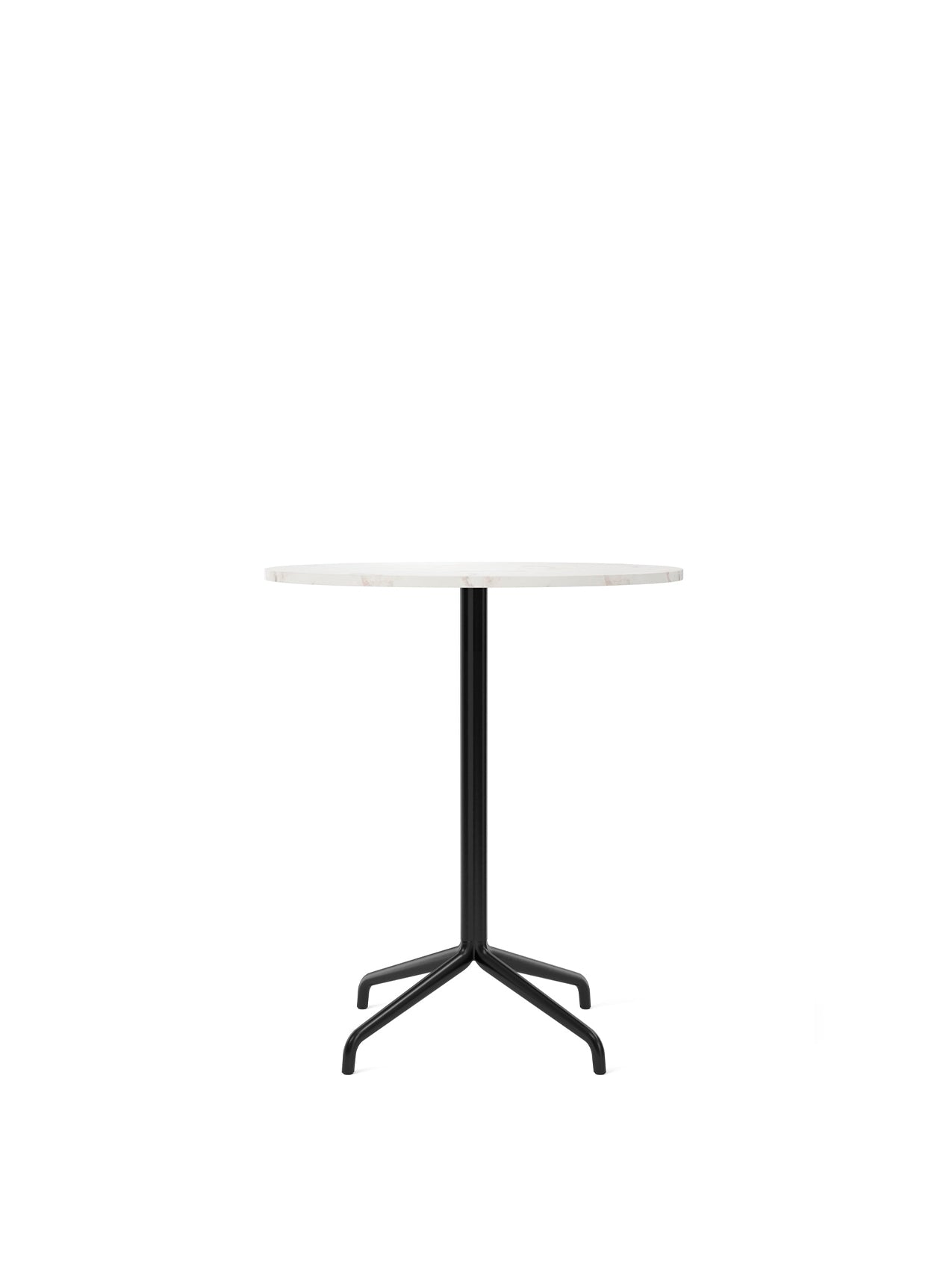 Audo Harbour Column Table, Round With Star Base - 3 Heights