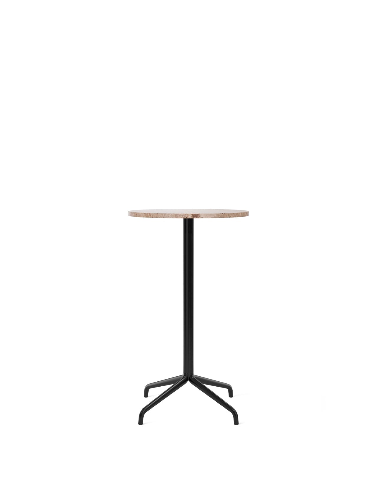Audo Harbour Column Table, Round With Star Base - 3 Heights
