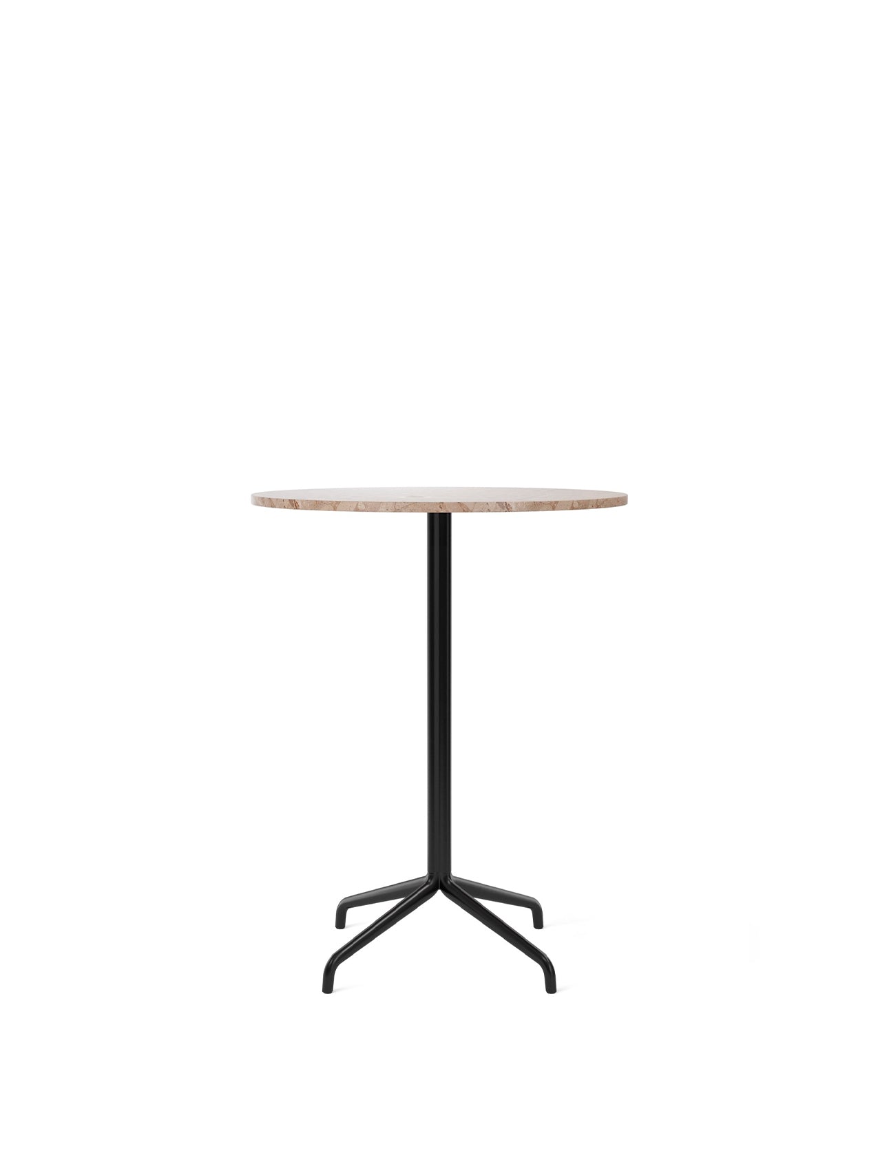Audo Harbour Column Table, Round With Star Base - 3 Heights