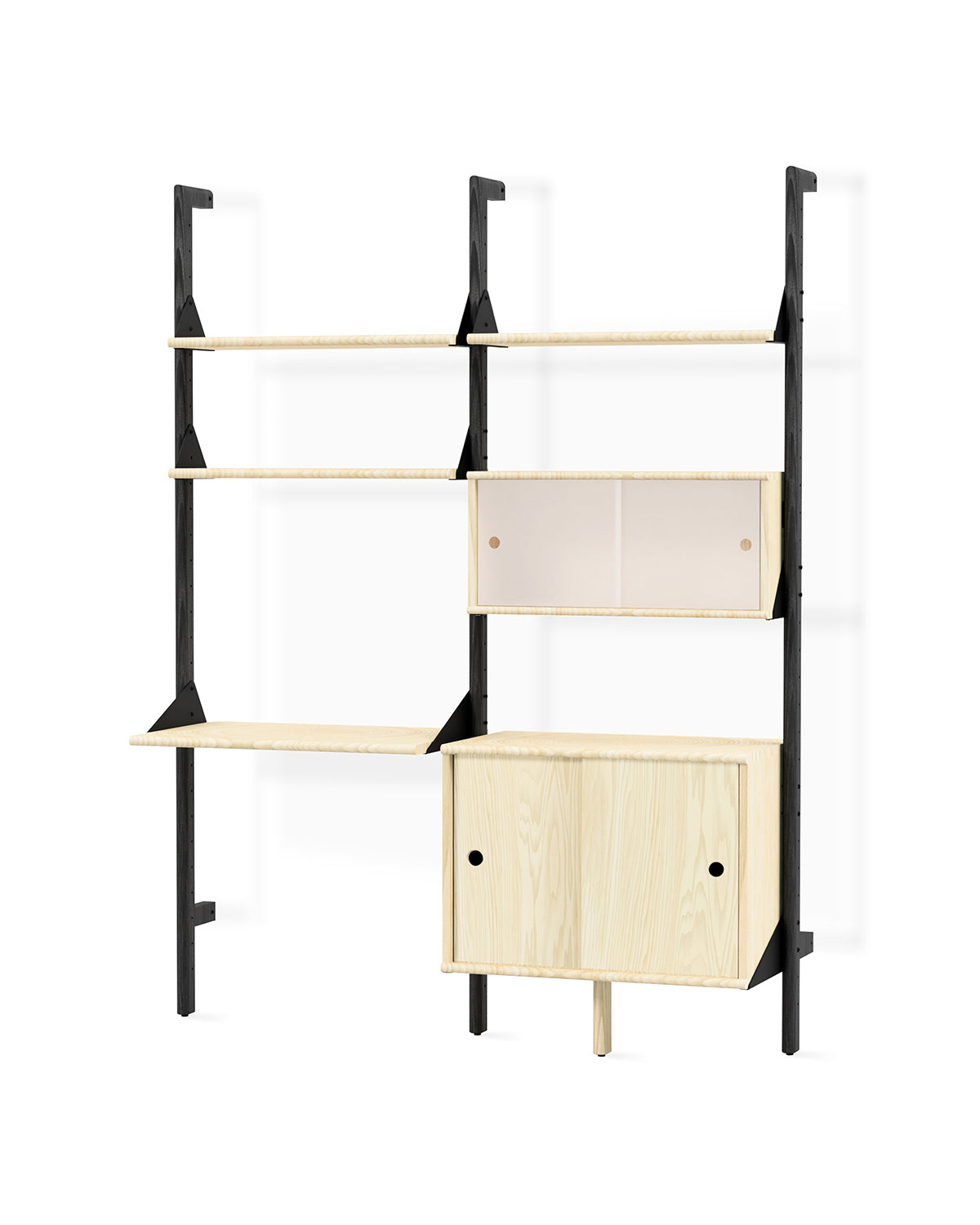 Gus Modern Branch-2 Multi Storage Unit with Desk