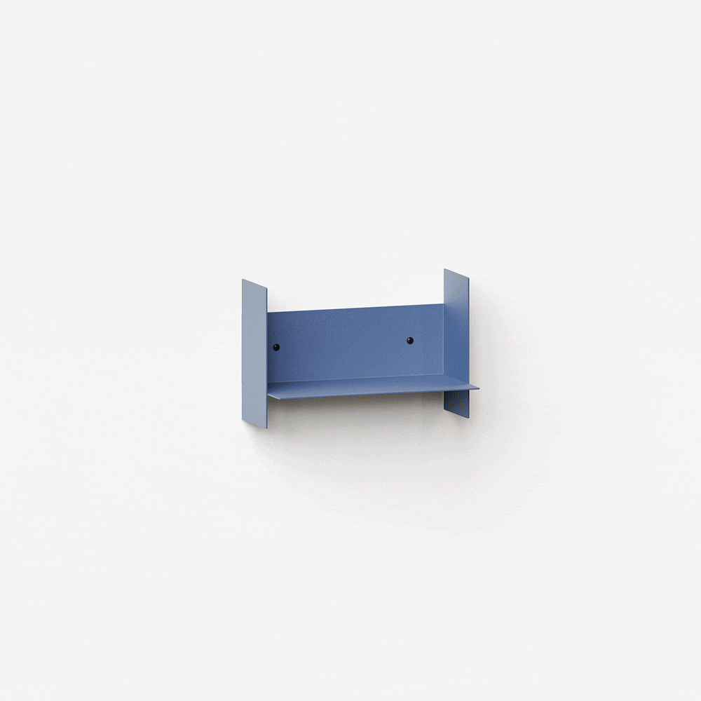Tiptoe Pli Steel Wall Shelf - 30 to 60 cm