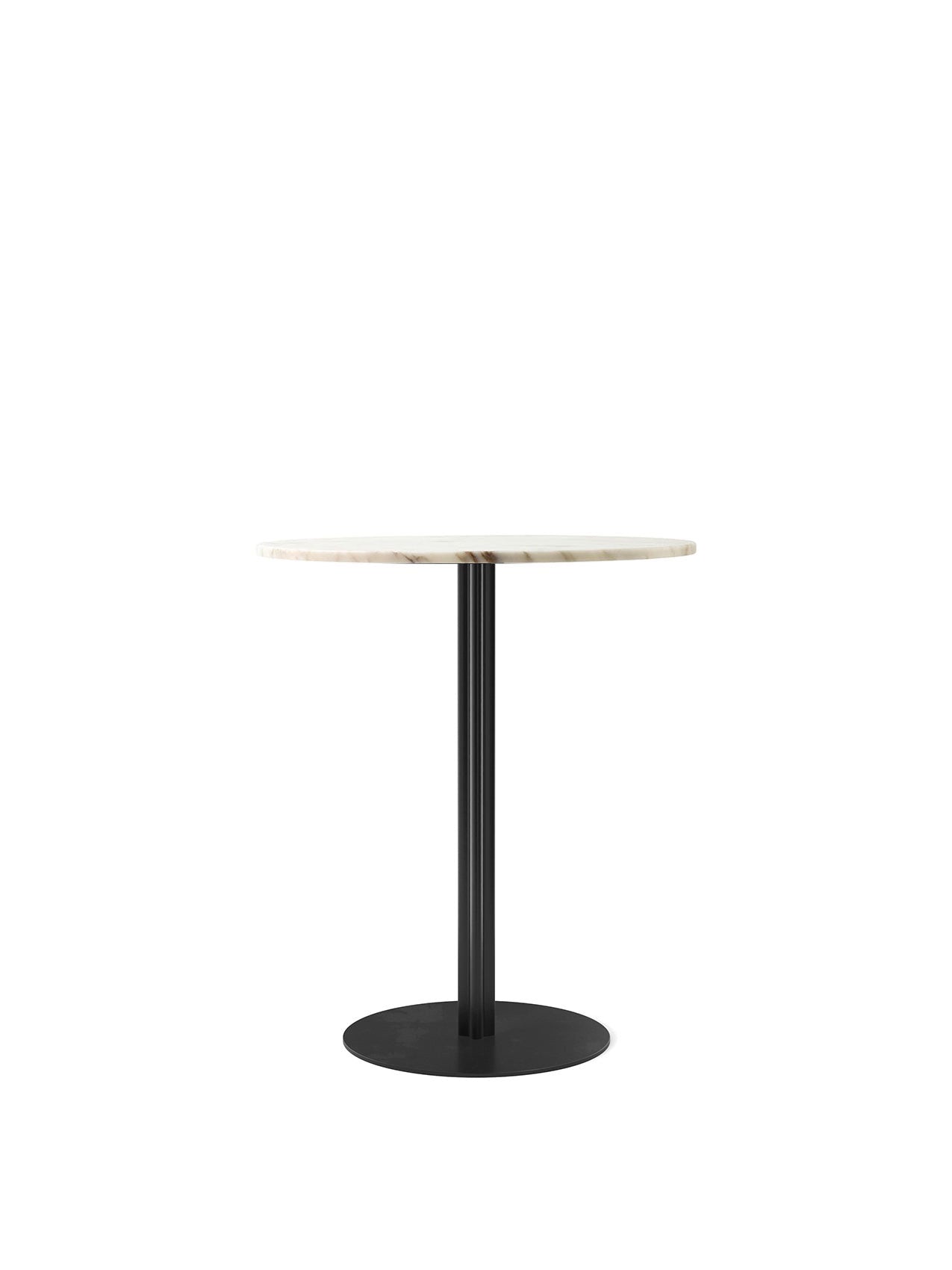 Audo Harbour Column Table, Round With Circular Base - 3 Heights