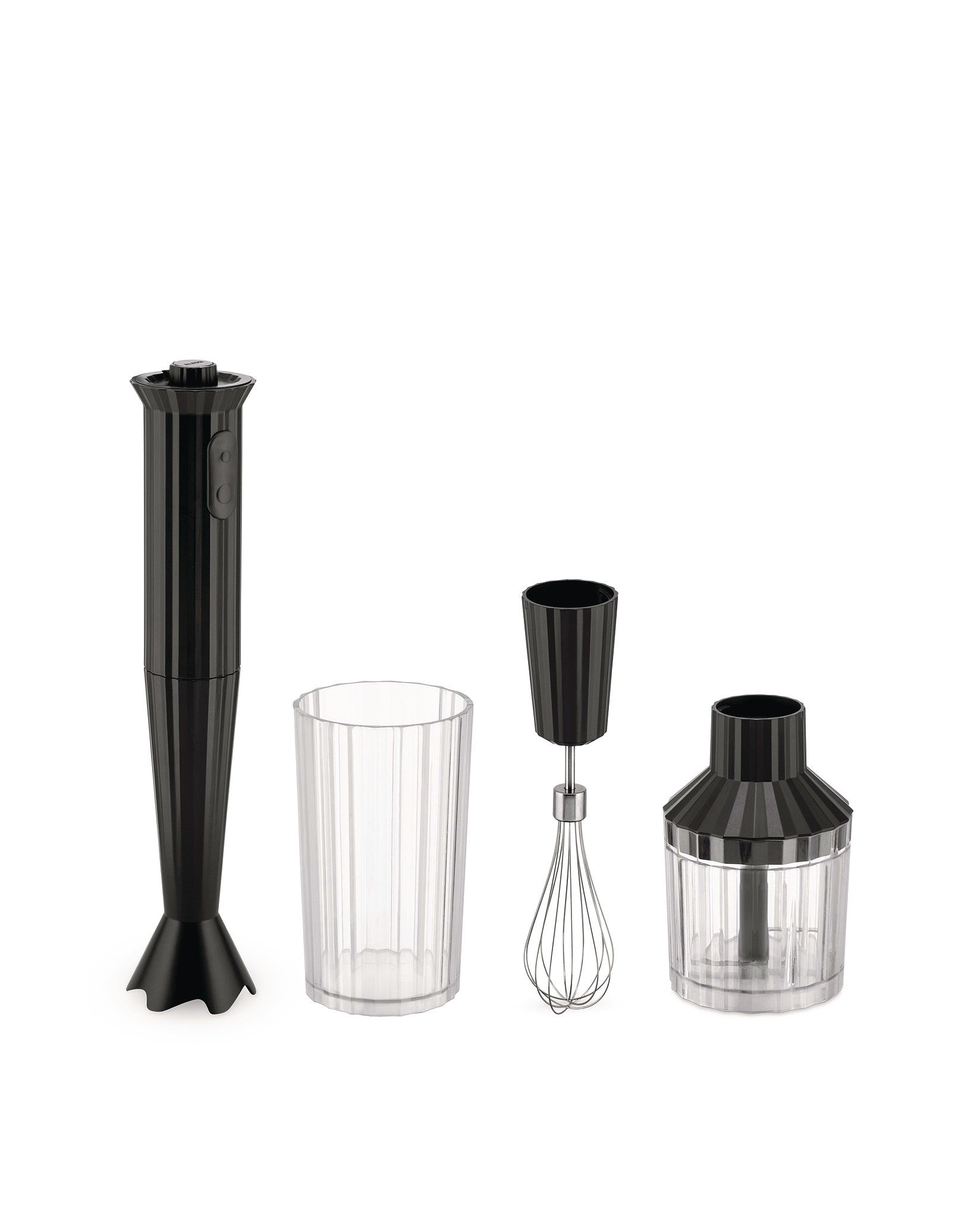 Alessi Plissé Hand Blender Set