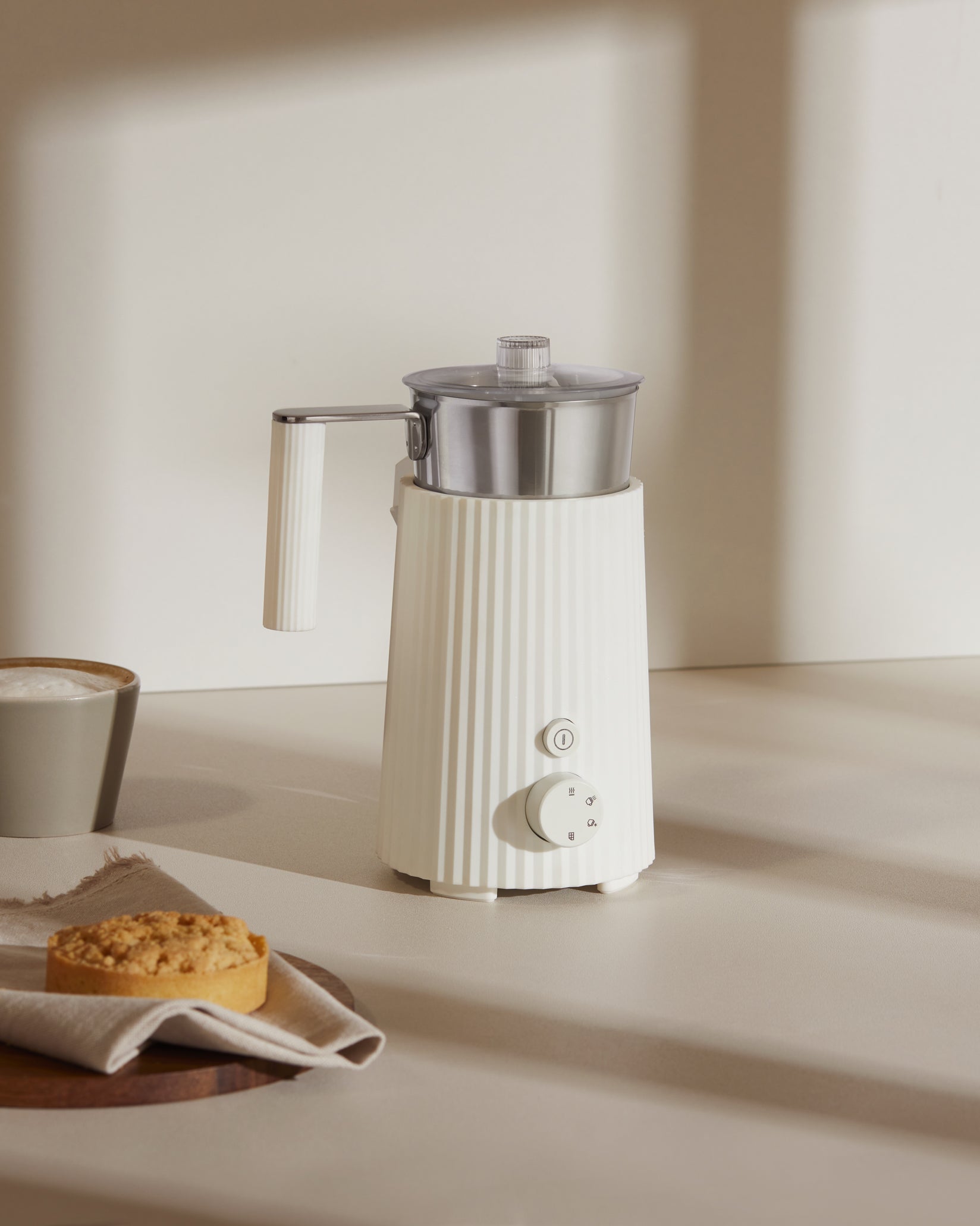 Alessi Plissé Multi-Function Milk Frother