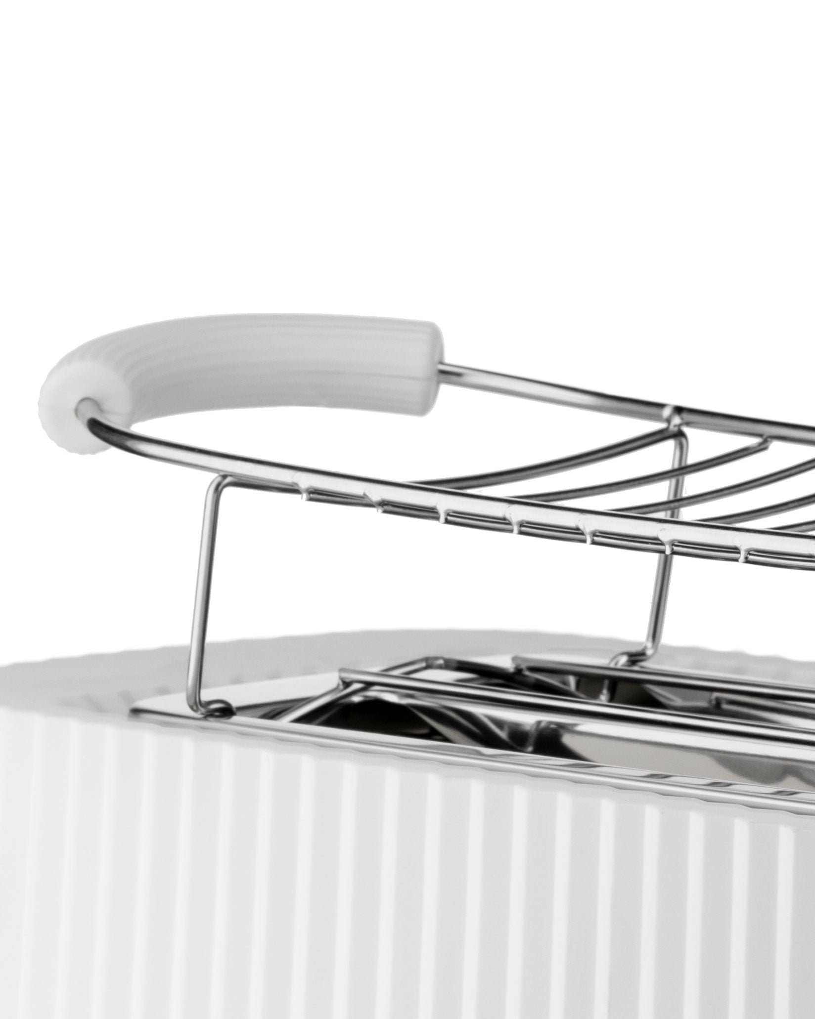 Alessi Plissé Long Double Compartment Toaster