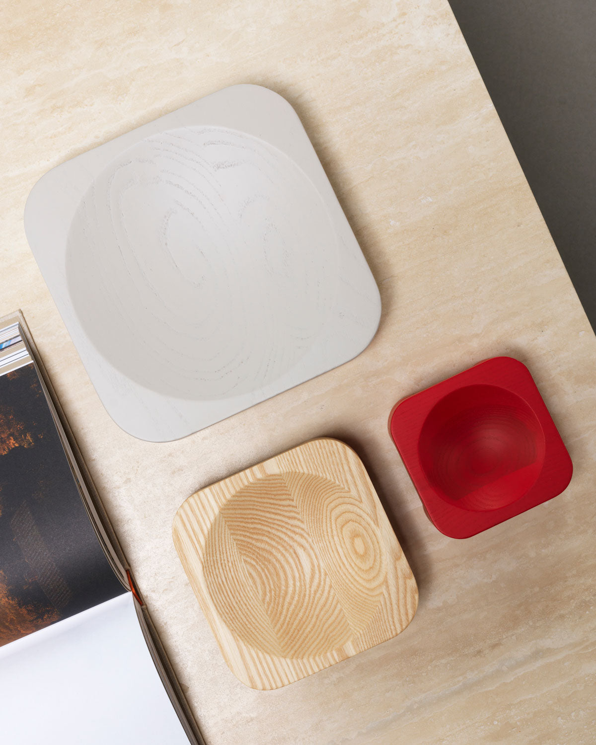 Normann Copenhagen Chub Bowl Large - Warm Grey