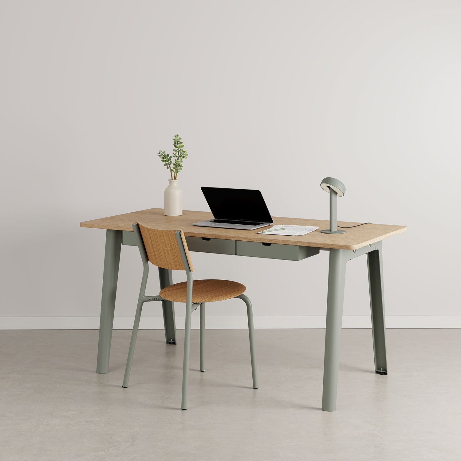 Tiptoe New Modern Desk - Eco-Certified Wood