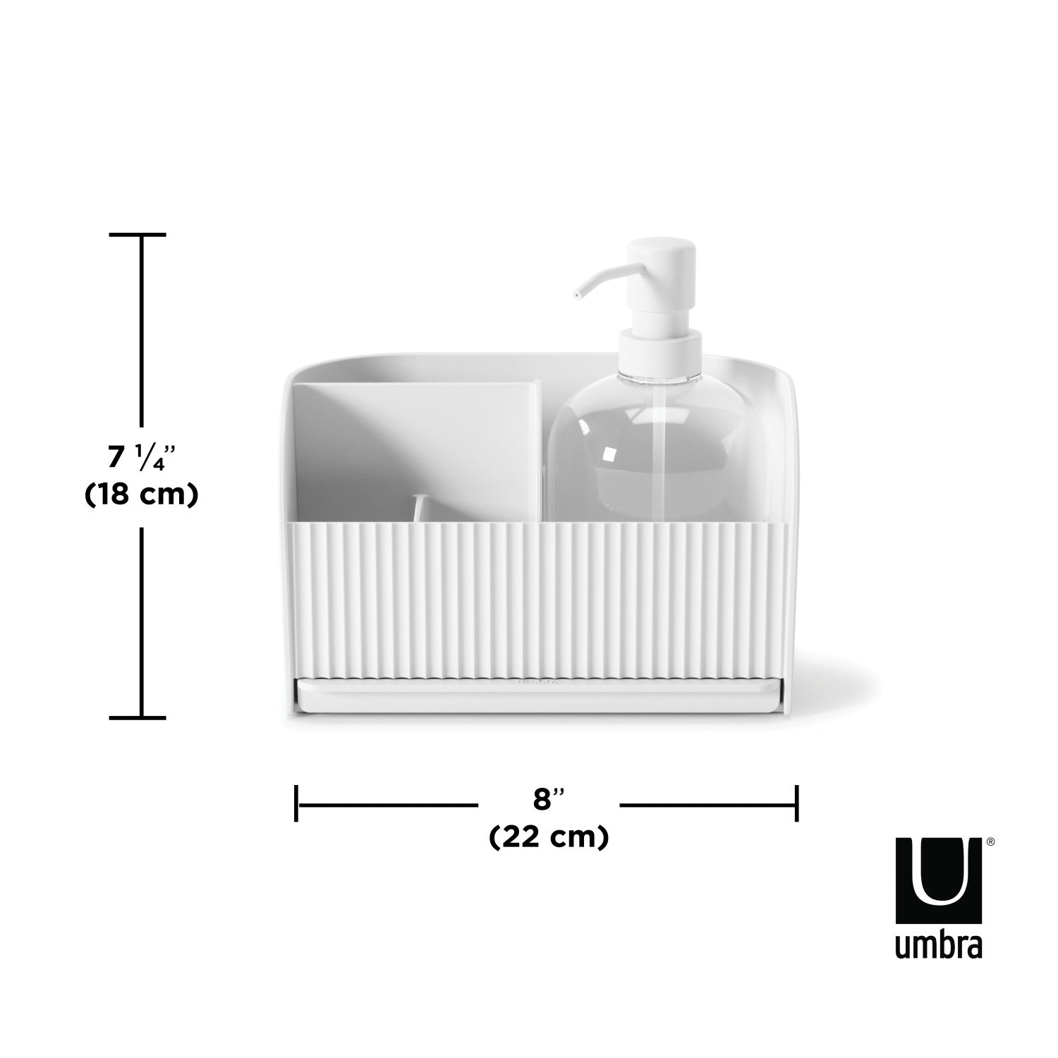 Umbra Sling Sink Caddy with Soap Pump