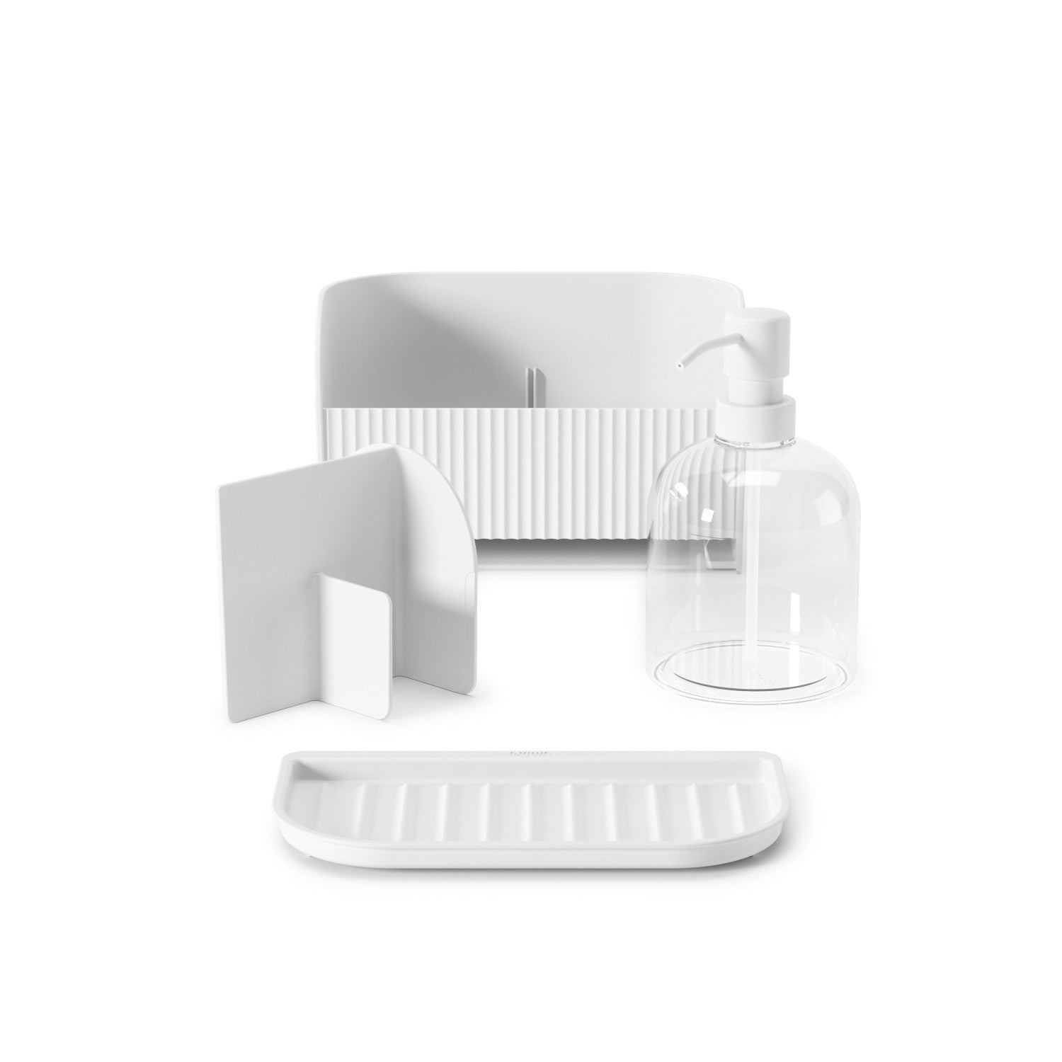 Umbra Sling Sink Caddy with Soap Pump