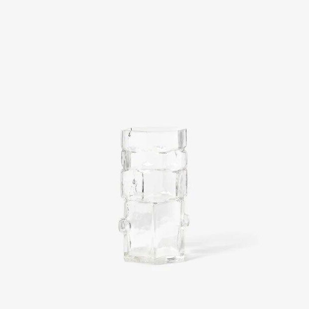 Areaware Hex Vase - Clear
