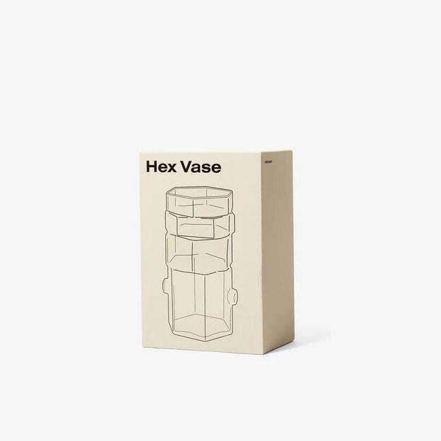 Areaware Hex Vase - Grey