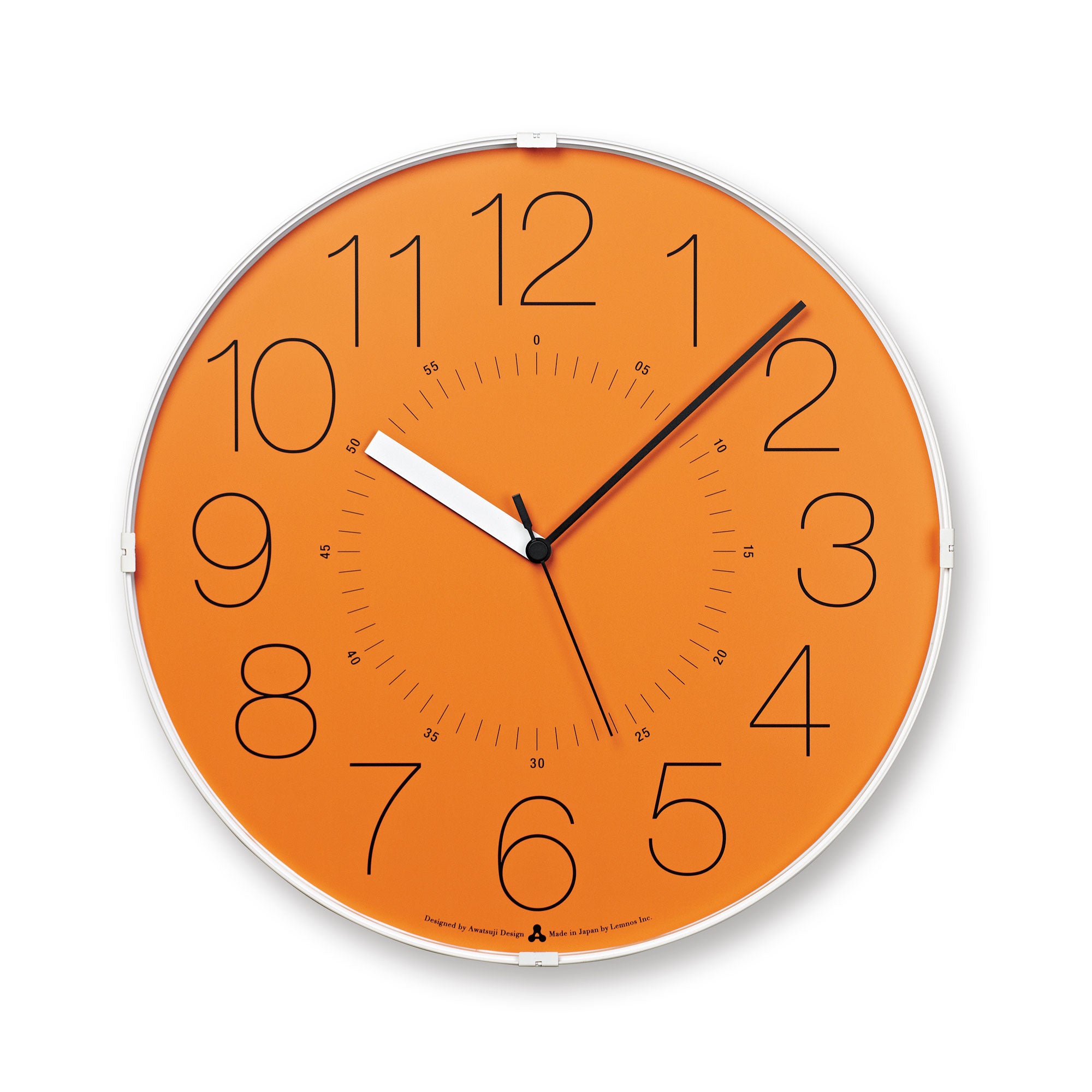 Lemnos Cara Clock - Orange