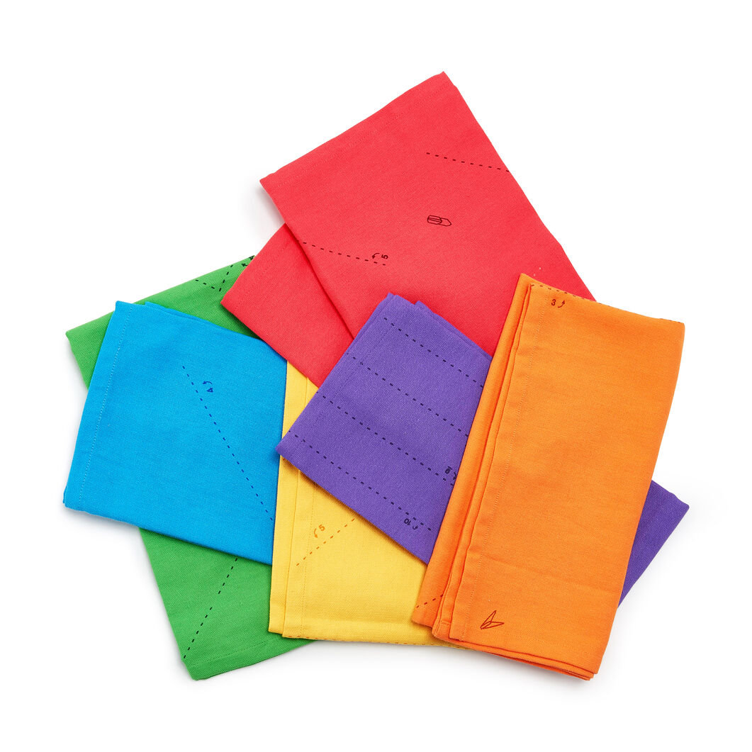 MoMA Fold-by-Number Cloth Napkins