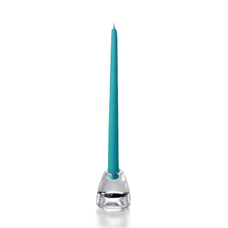Yummi 12" Taper Candles - Set of 2 - Turquoise