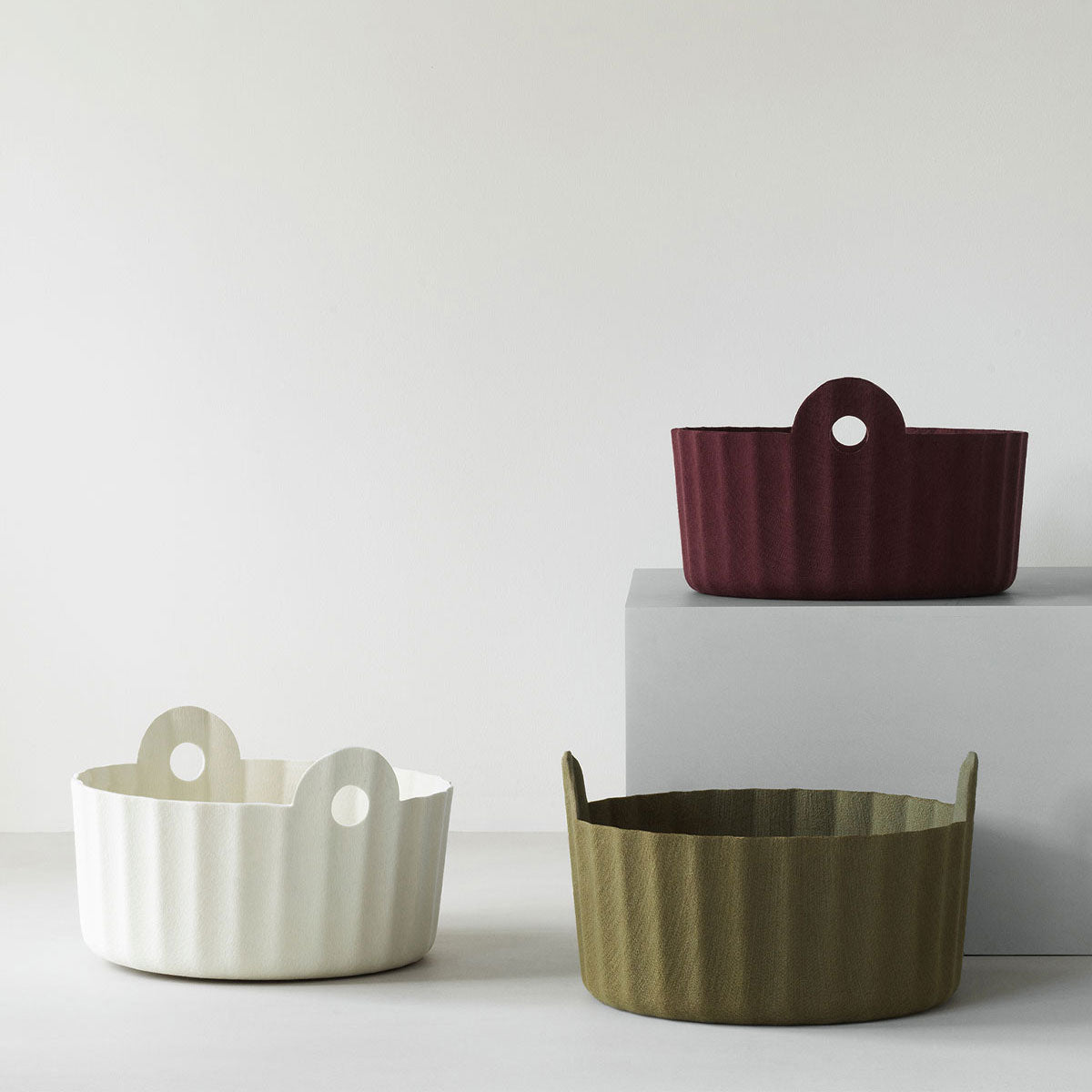 Storage, Reconsidered in Recycled PET Felt