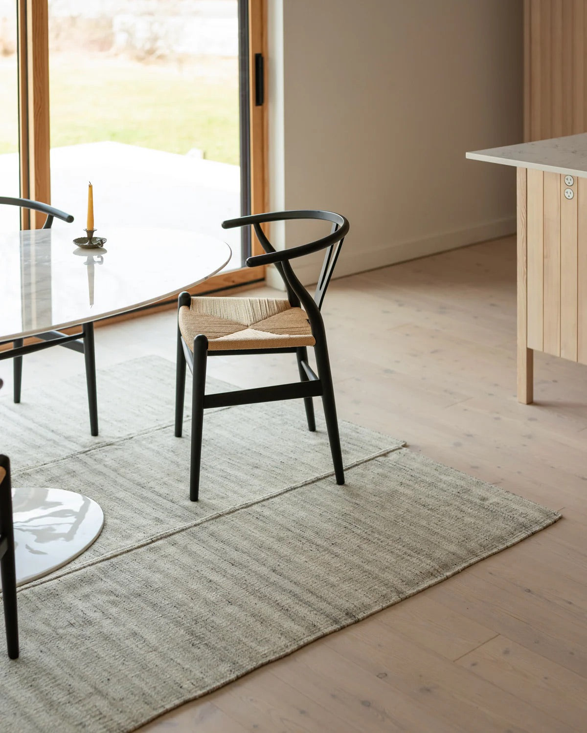 Mark Krebs Tile and Stitch Rugs featured in Azure