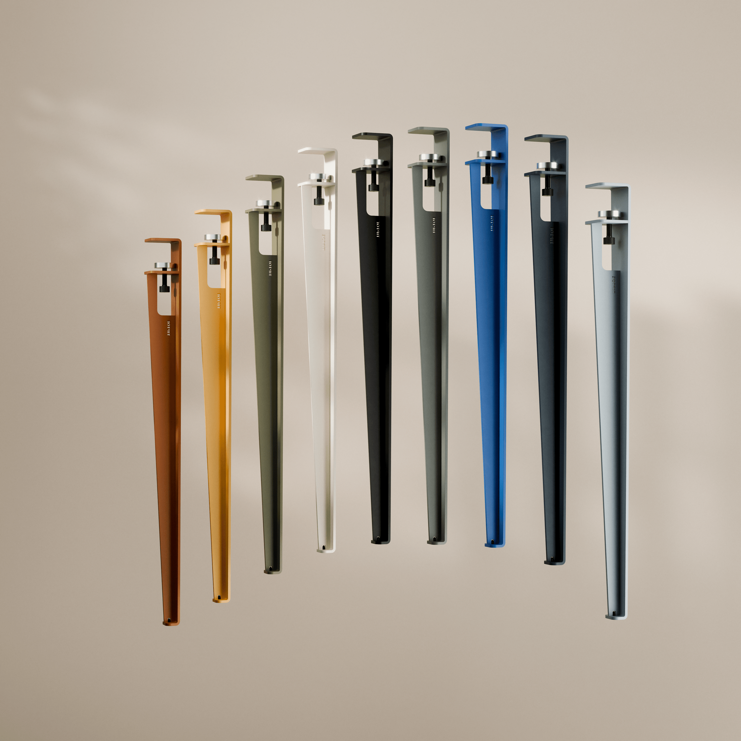 TIPTOE Legs for Custom Tables, Desks, Counters and Bars