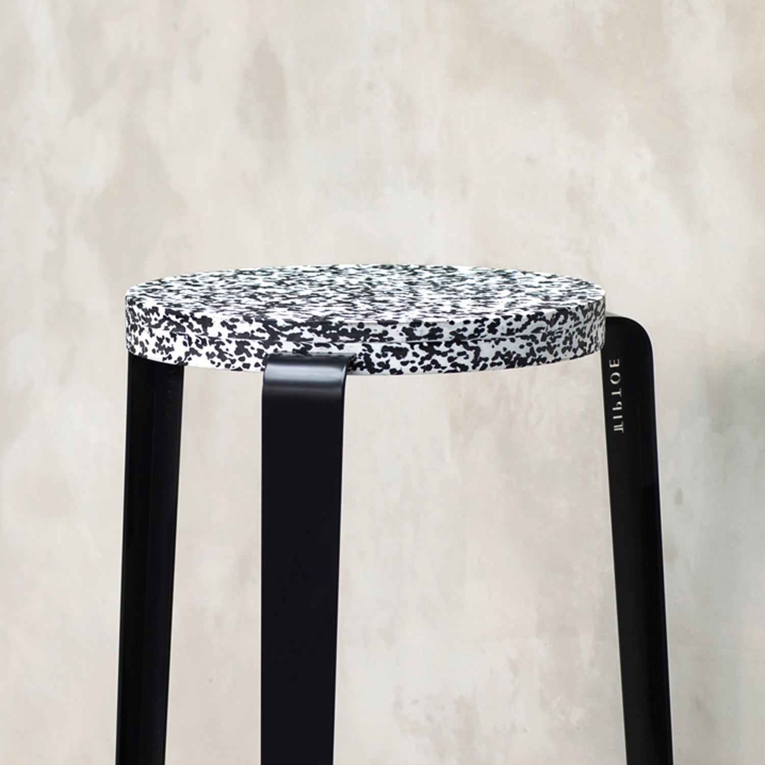 TIPTOE LOU Bar Stool - Macchiato Recycled Plastic
