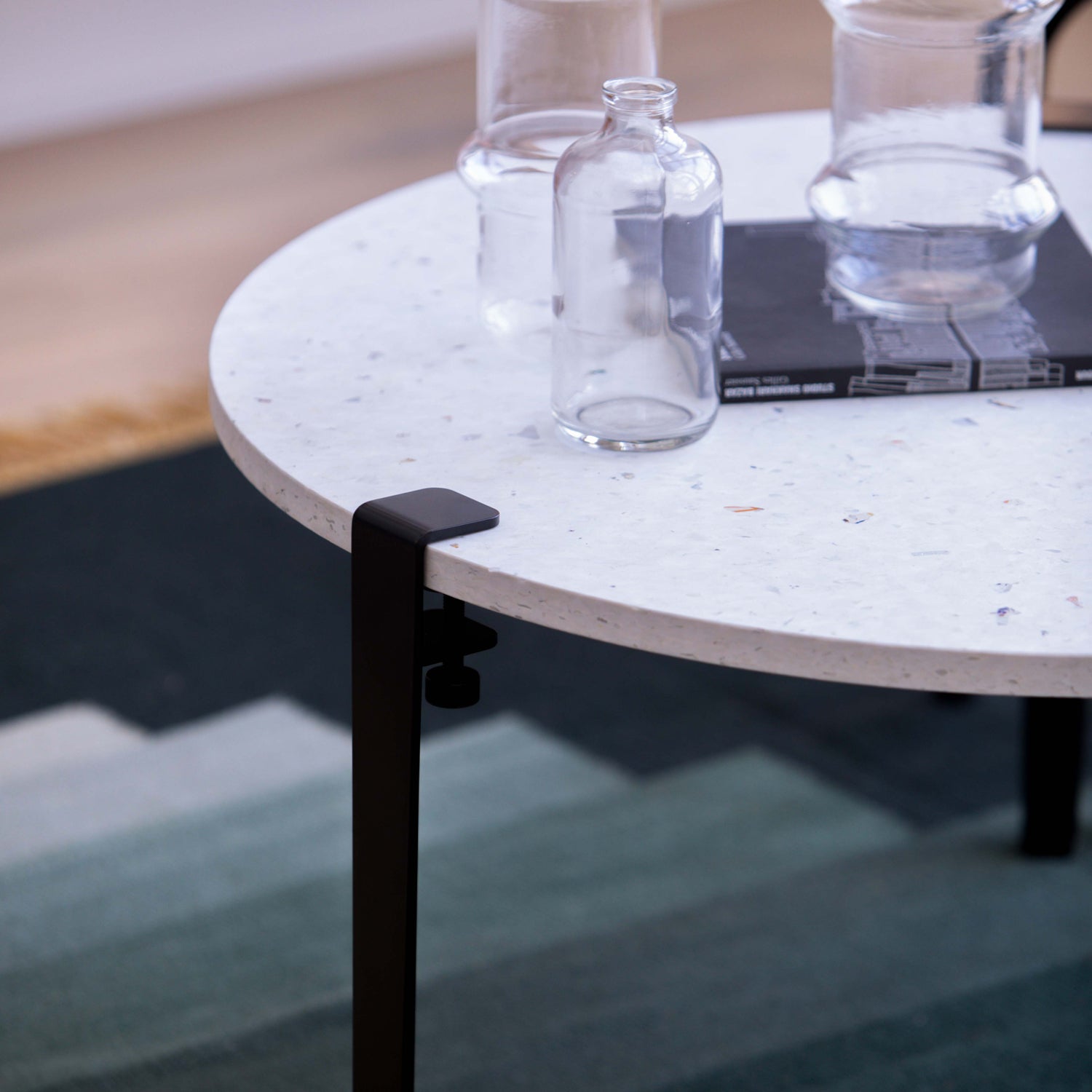 TIPTOE Round Coffee Table Diameter 80cm - Venezia Recycled Plastic