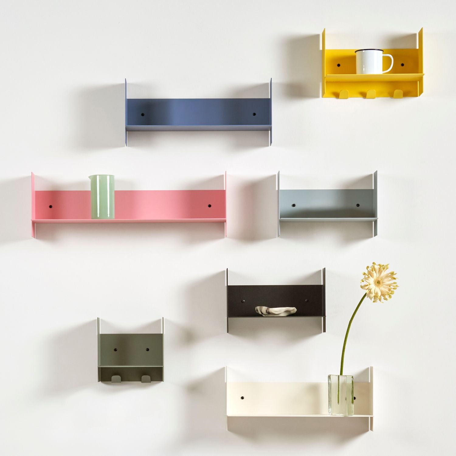 TIPTOE PLI Steel Wall-Mounted Coat Rack - 20 To 60 cm