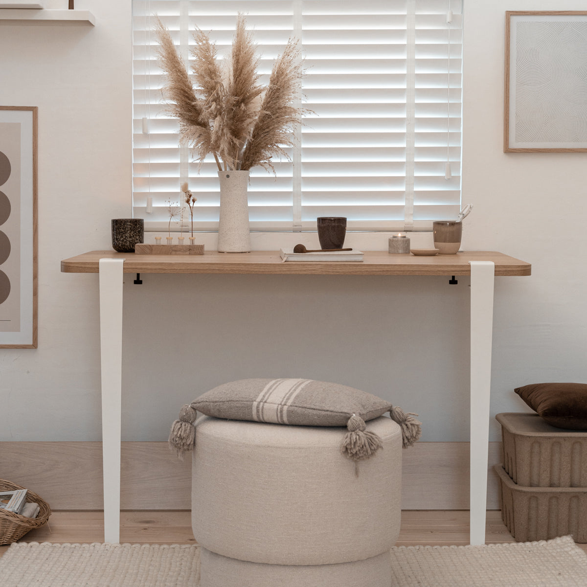 TIPTOE Wall Desk 120X60cm - Eco-Certified Wood