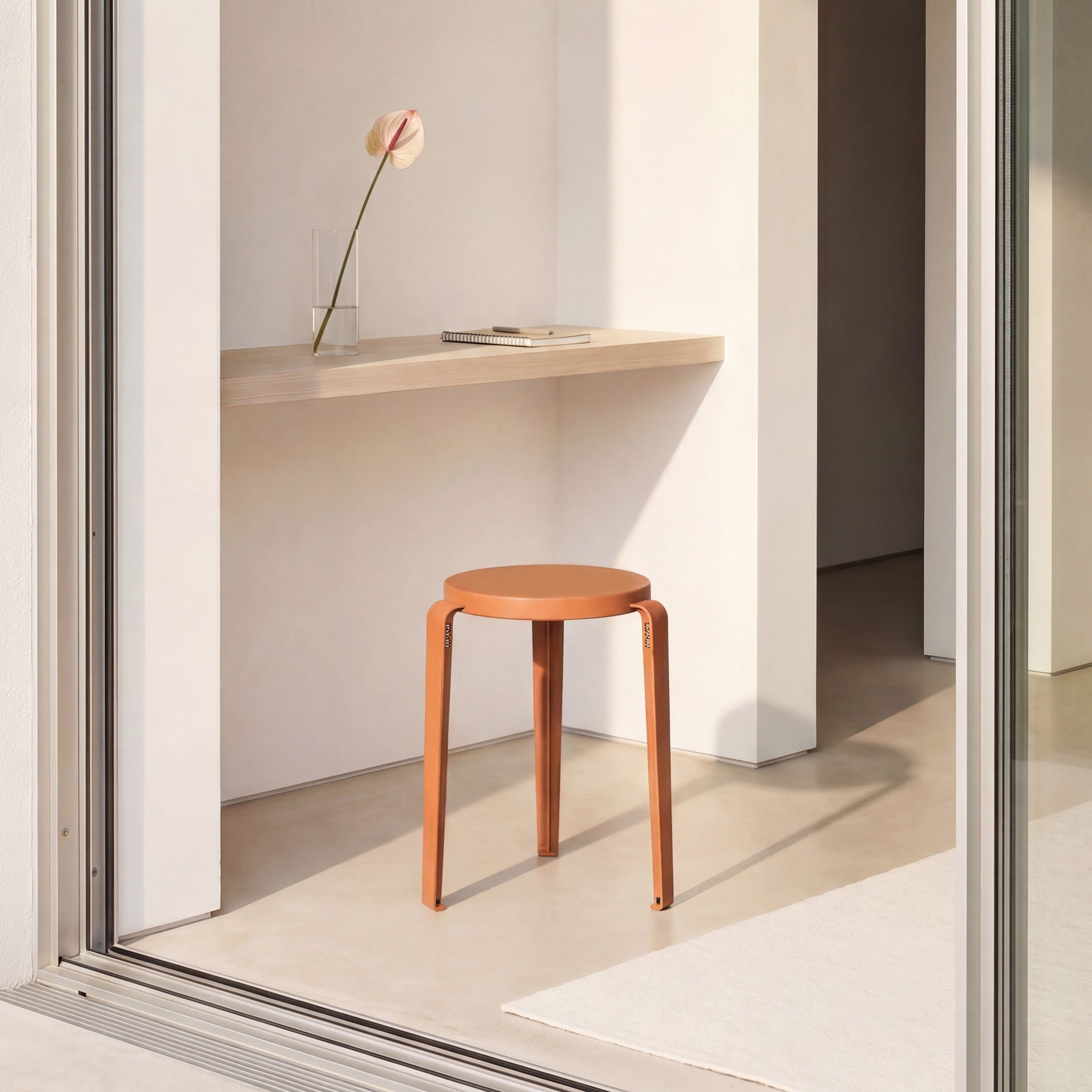 TIPTOE LOU Stool CHROMA Edition - Eco-Certified Wood