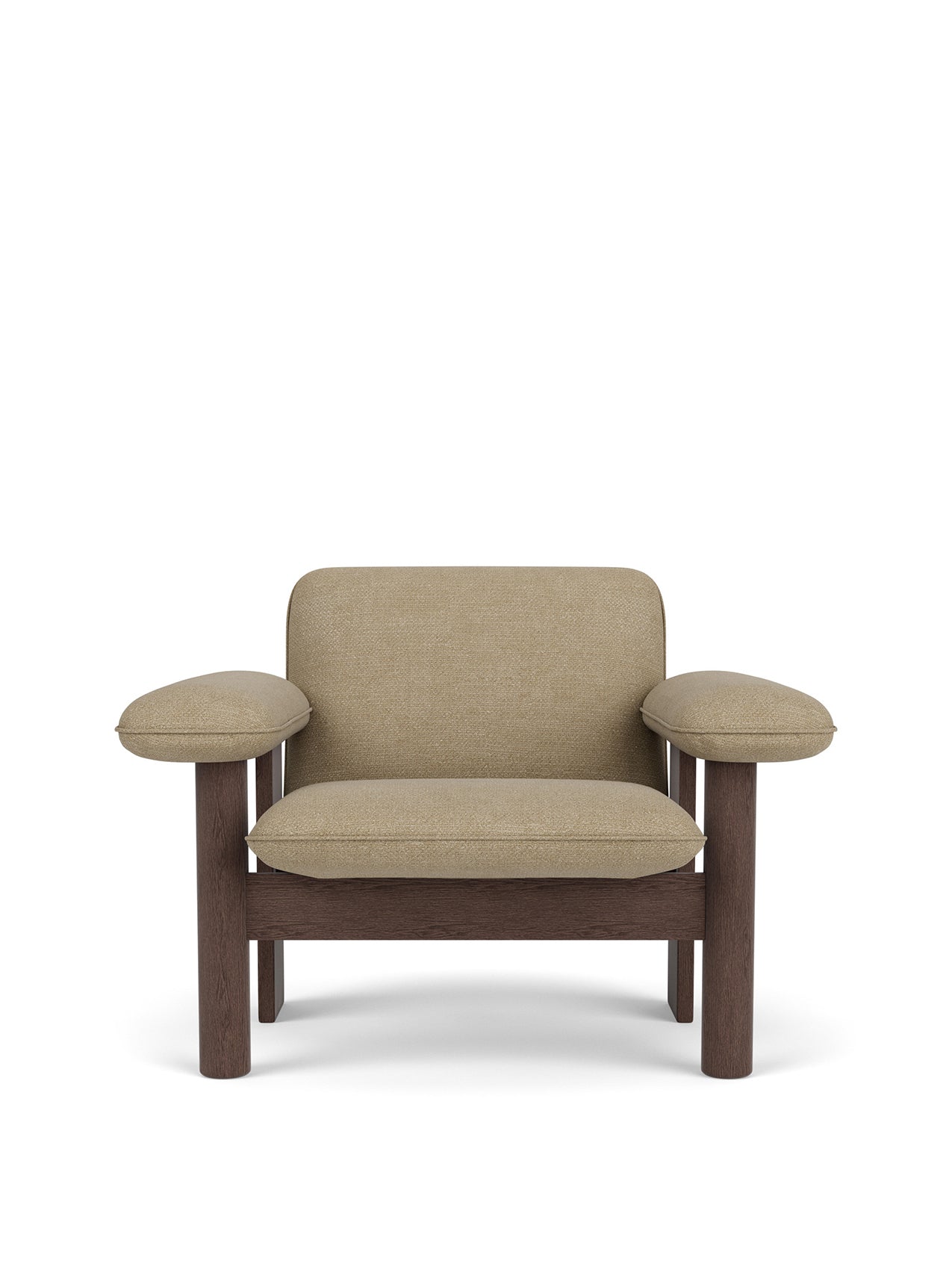 Audo Brasilia Lounge Chair, Low Back, Textile