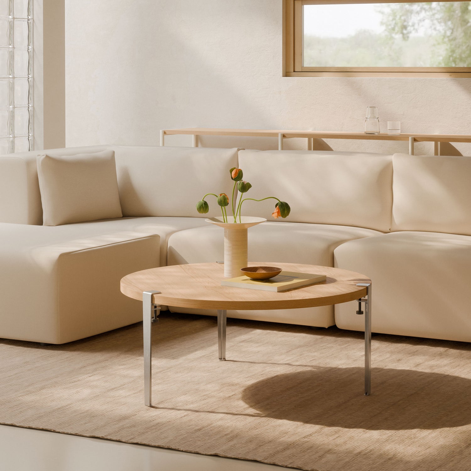 TIPTOE Coffee Table In Solid Oak - CORE Edition