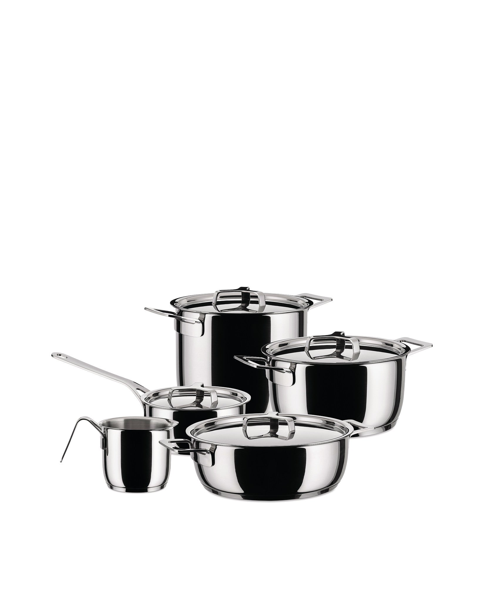 Alessi Pots&Pans Pots Pans Pots And Pans Set 9 Pieces