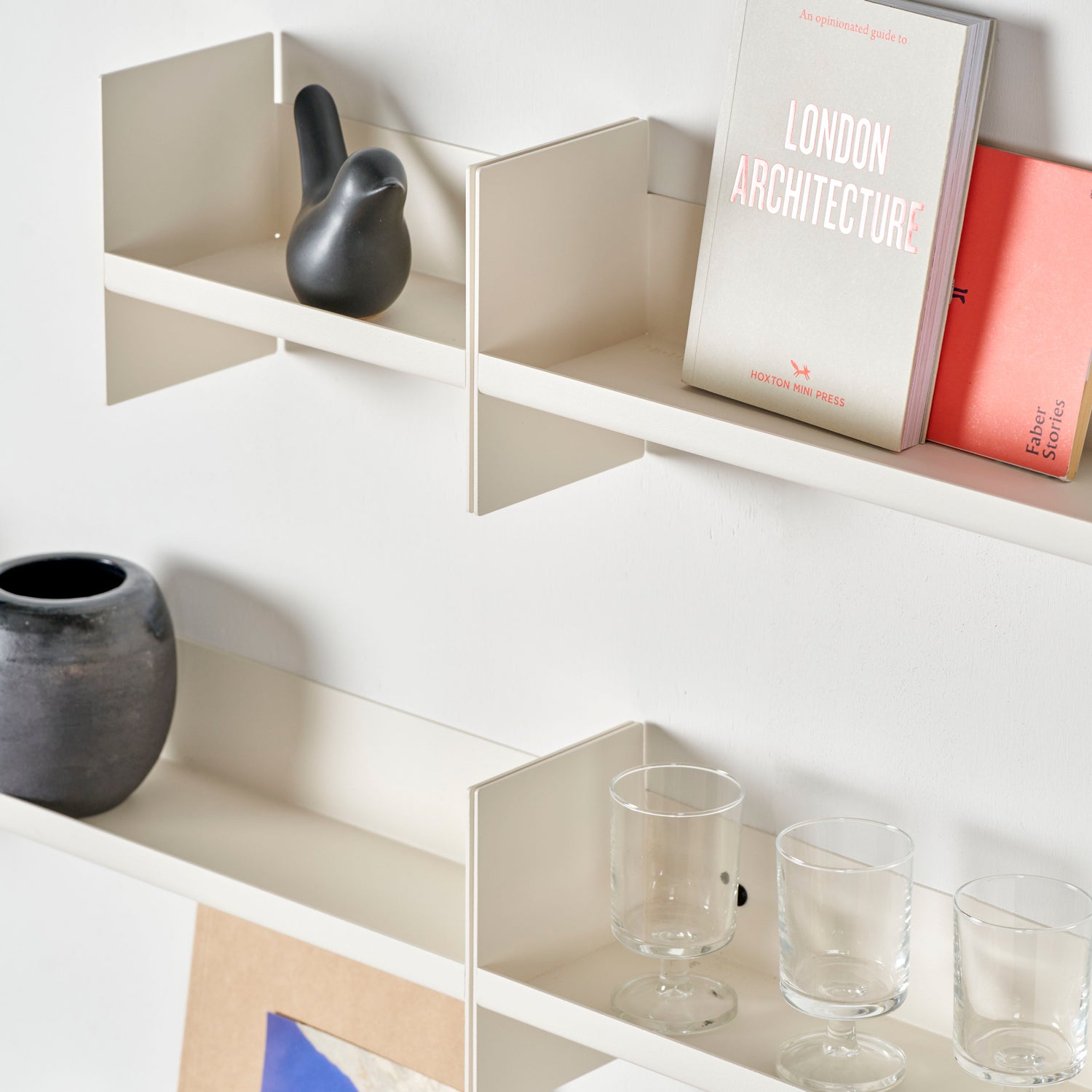 TIPTOE PLI Slim Steel Wall Shelf - 20 To 60cm