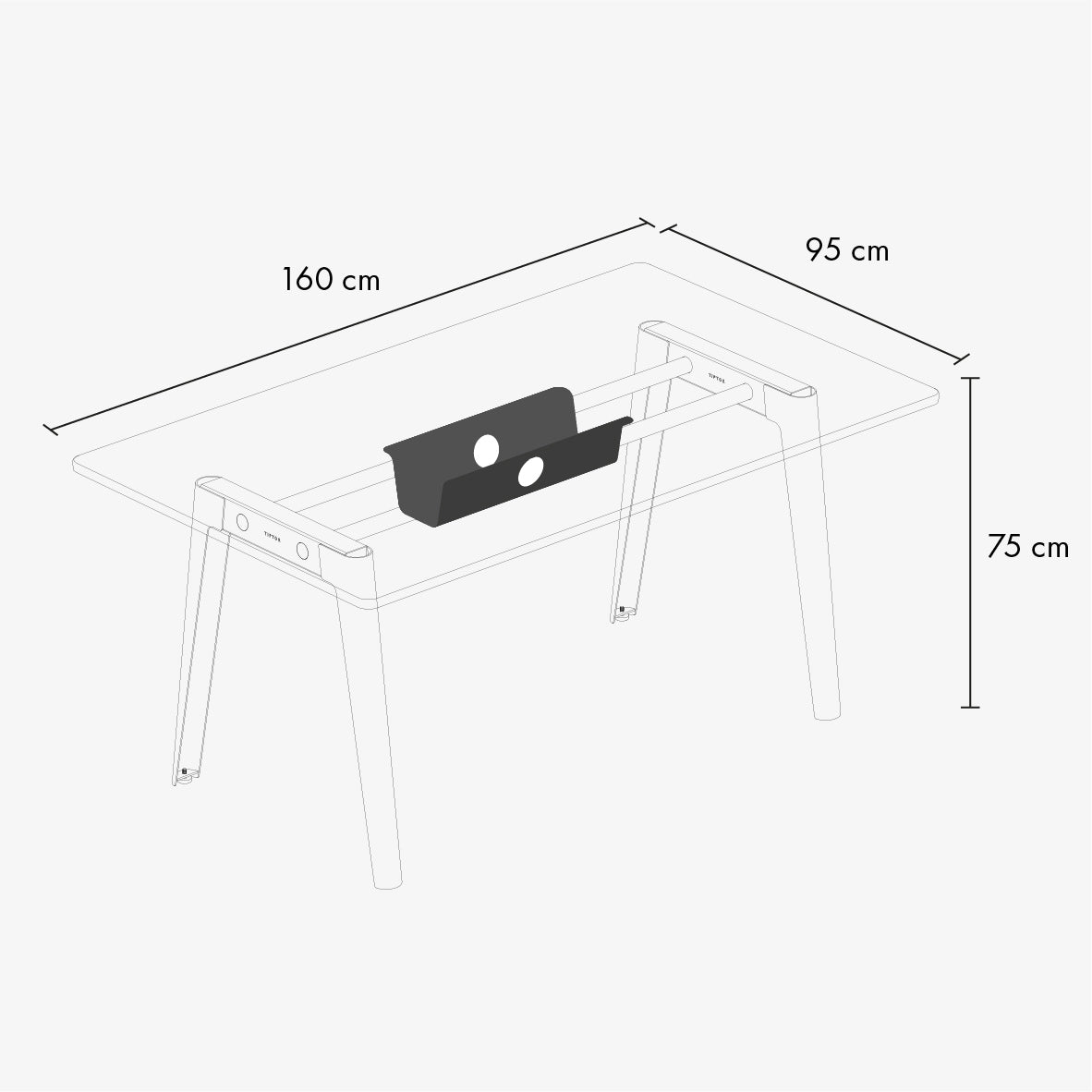 TIPTOE NEW MODERN Meeting Table - Eco-Certified Wood