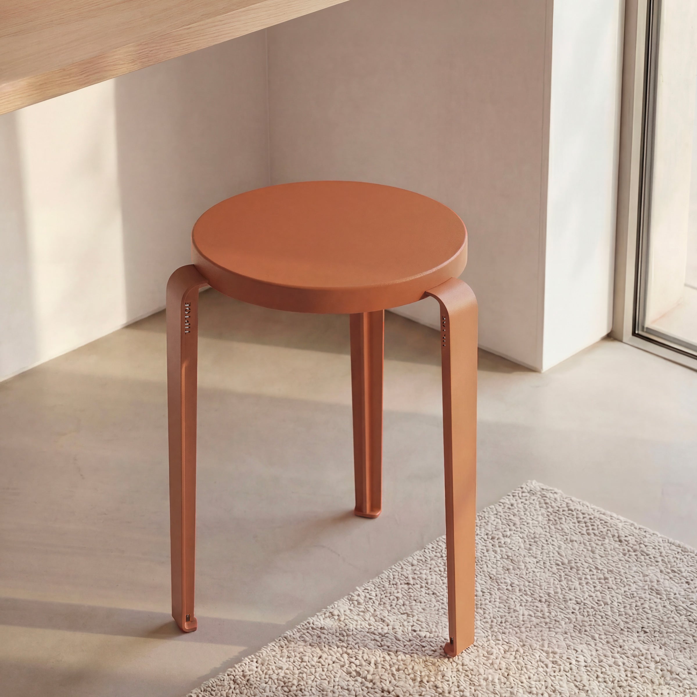 TIPTOE LOU Stool CHROMA Edition - Eco-Certified Wood