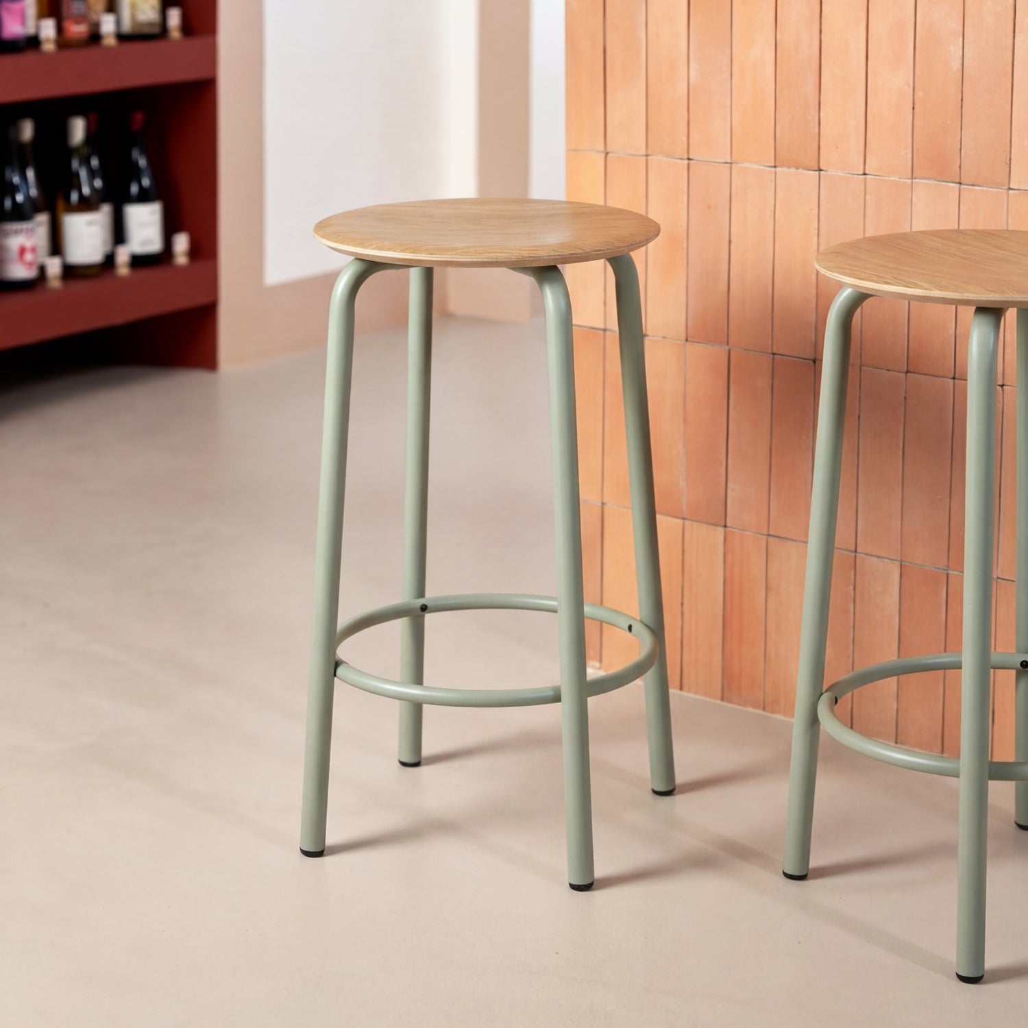 TIPTOE SSD Bar Stool - Eco-Certified Wood