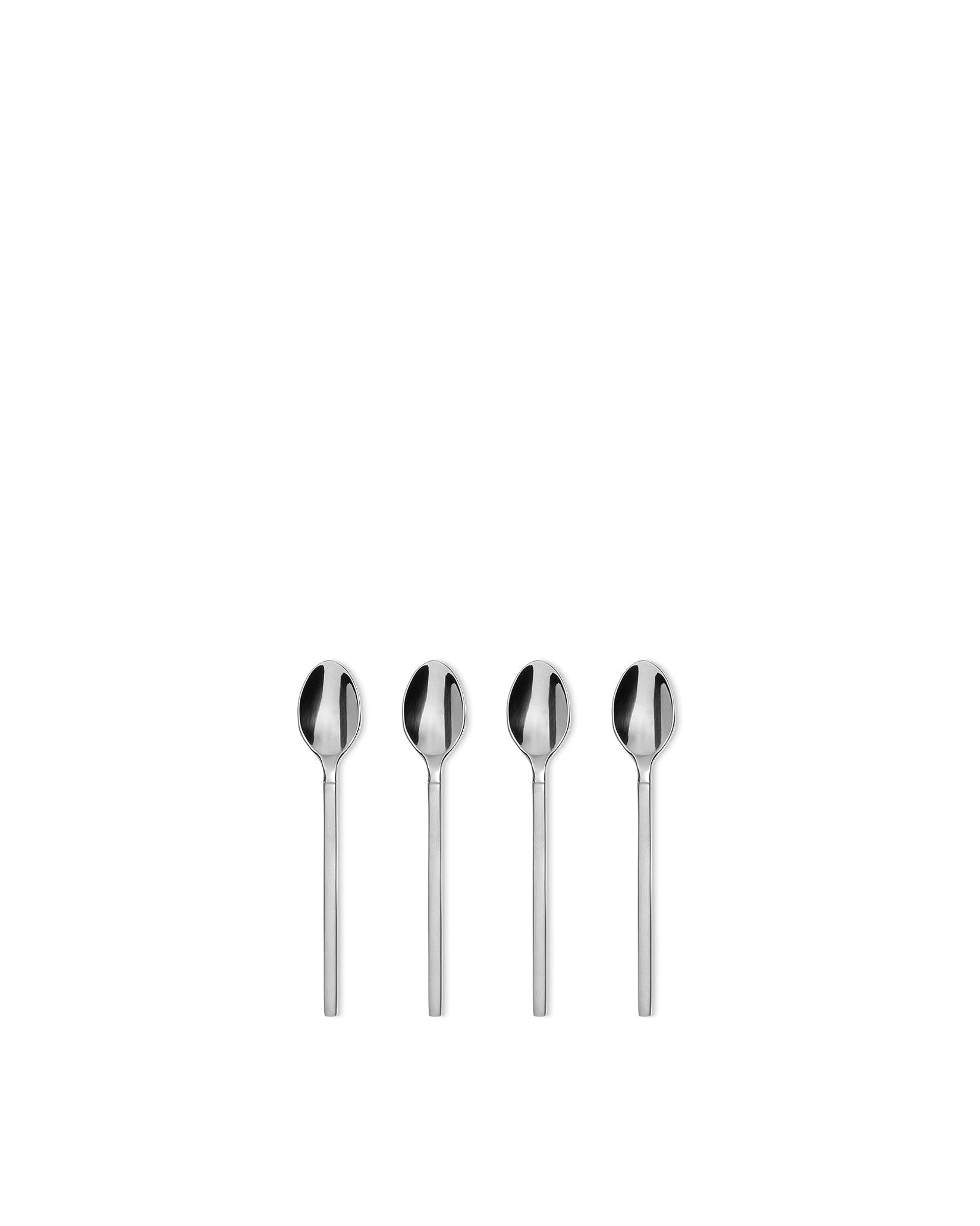 Alessi Dry Set Of 4 Mocha Coffee Spoons